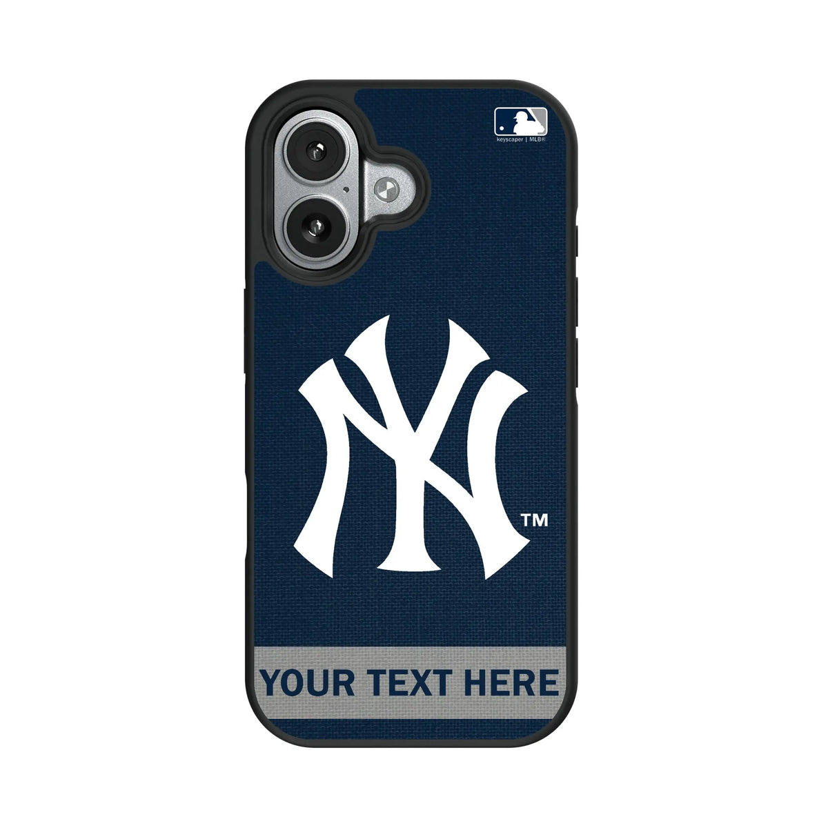 New York Yankees Personalized Stripe iPhone Bump Phone Case for Apple iPhone#Device_iPhone 17