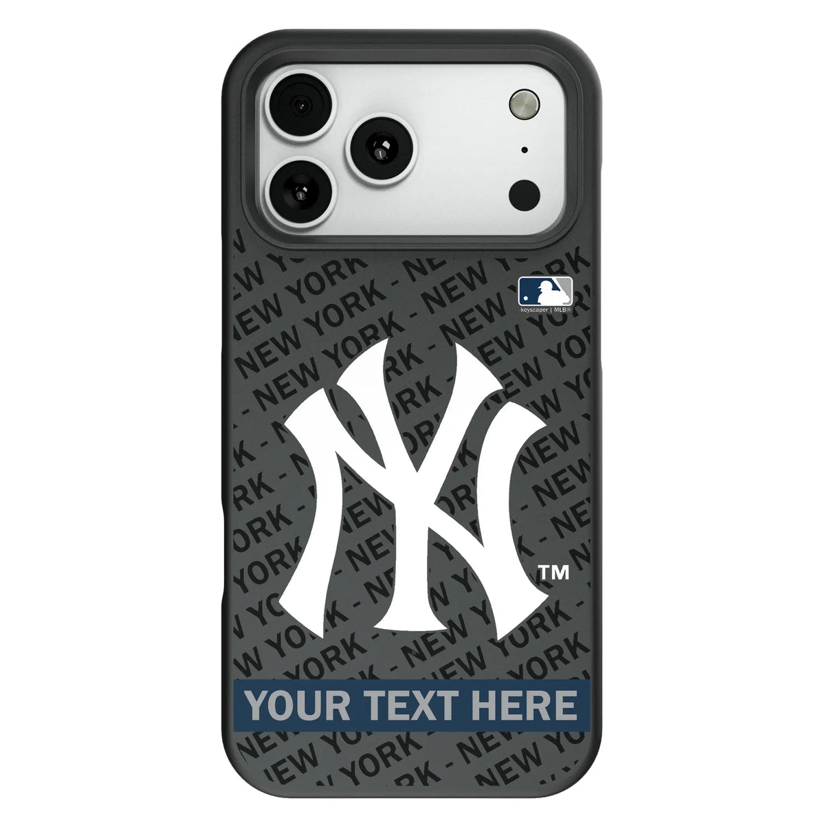 New York Yankees Personalized Tilt Bump Phone Case for Apple iPhone
