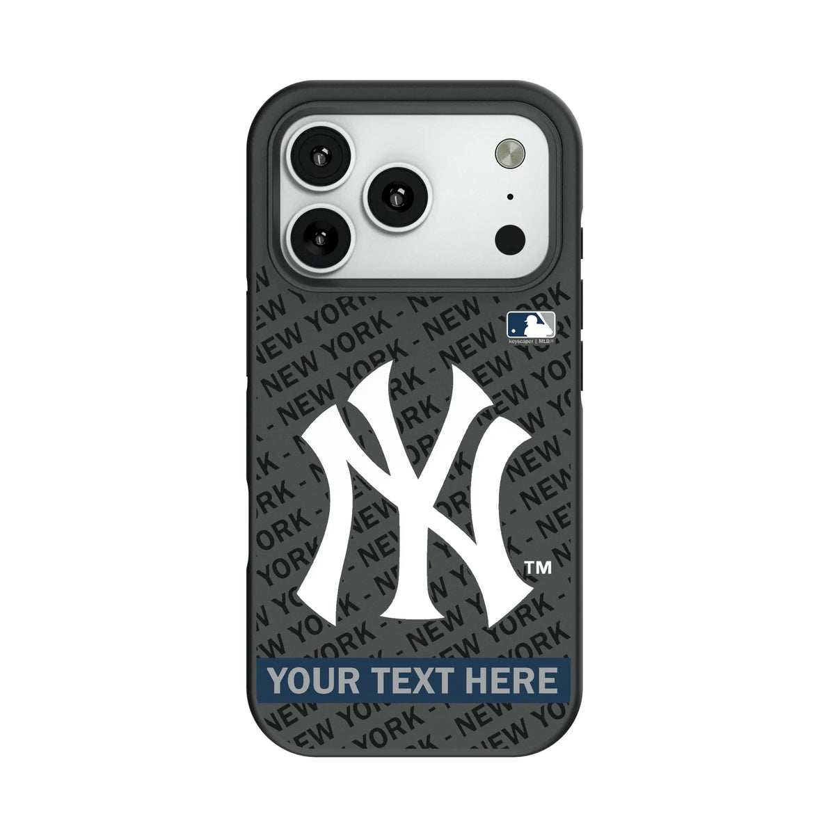 New York Yankees Personalized Tilt Bump Phone Case for Apple iPhone