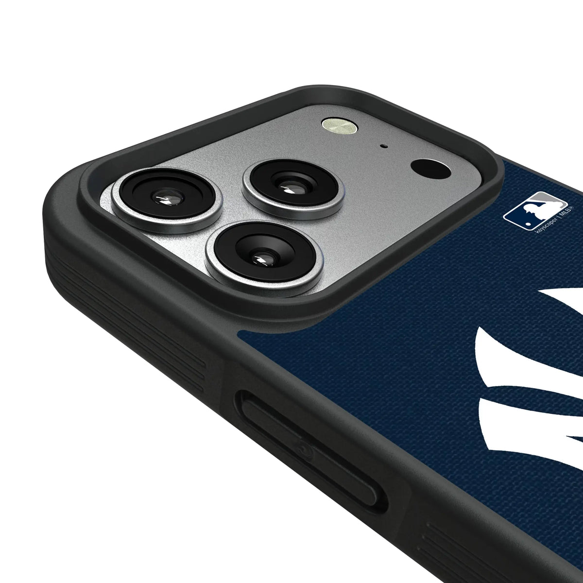 New York Yankees Solid iPhone Bump Phone Case for Apple iPhone - Detail#Device_iPhone 17 Pro