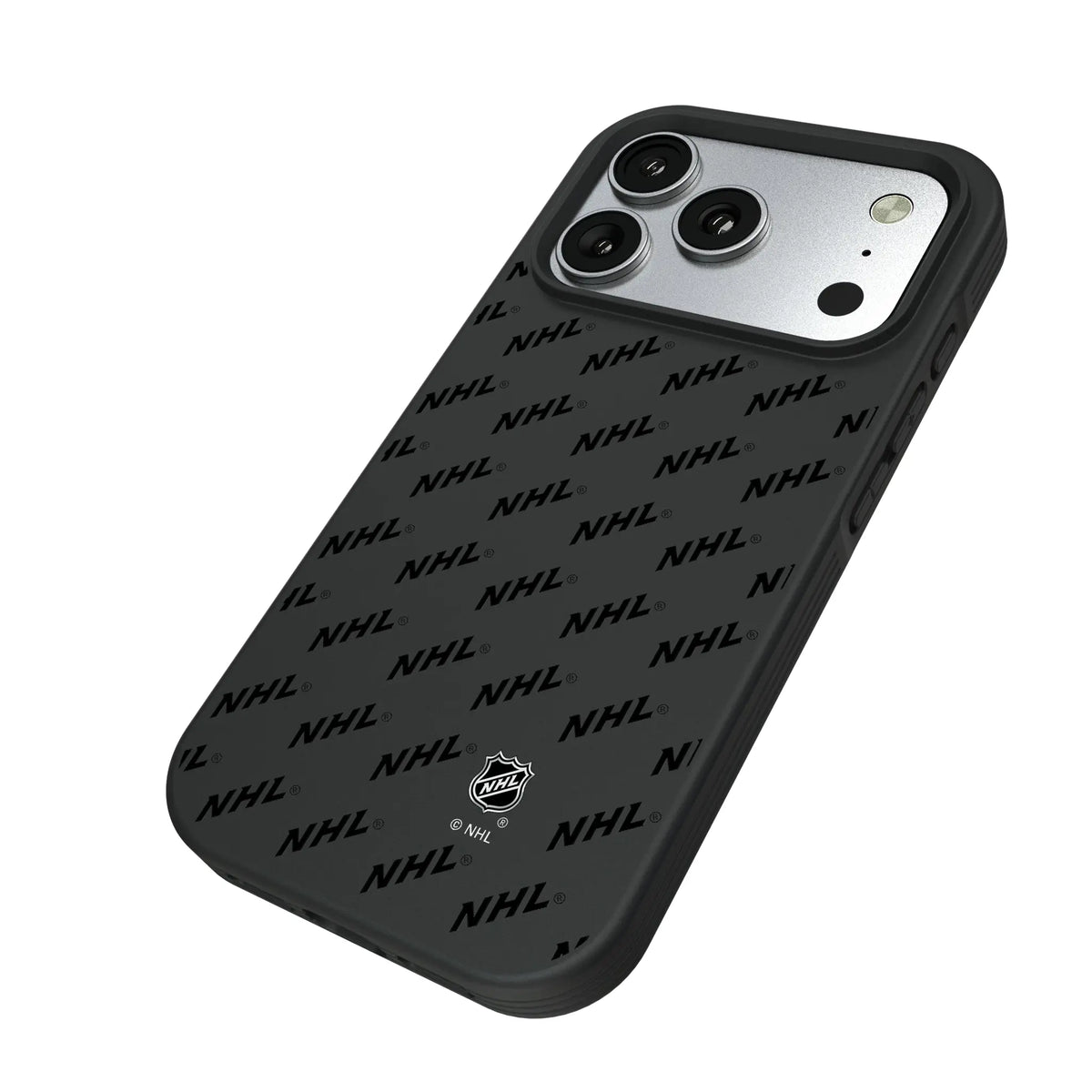 NHL Fashion Pattern iPhone Bump Phone Case for Apple iPhone - Isometric View#Device_iPhone 17 Pro