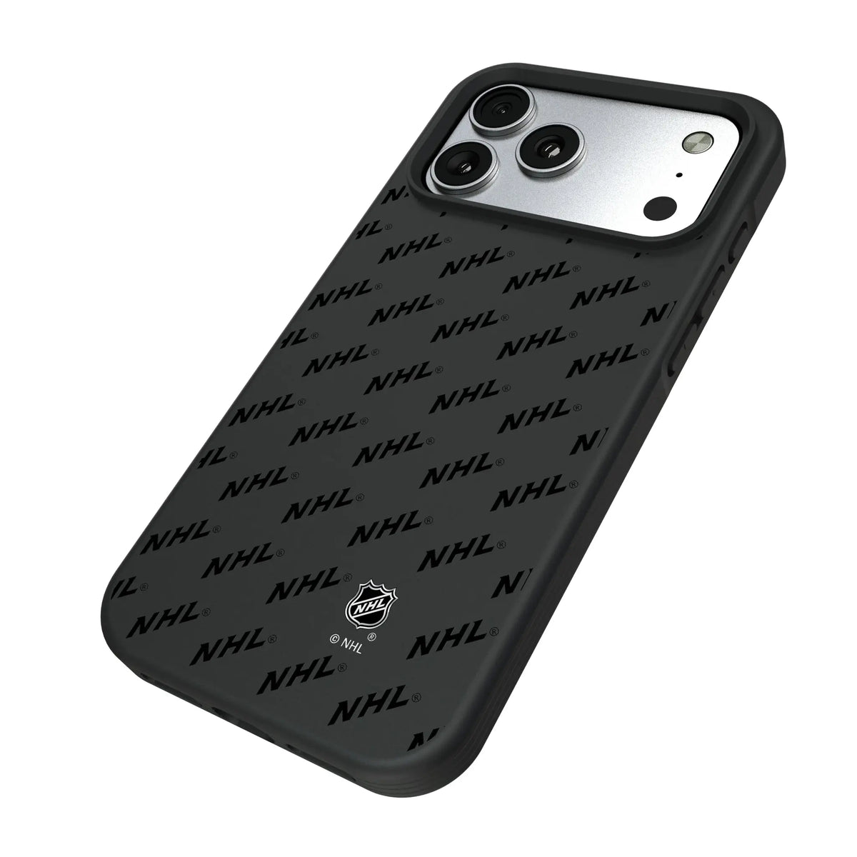 NHL Fashion Pattern iPhone Bump Phone Case for Apple iPhone - Isometric View#Device_iPhone 17 Pro Max
