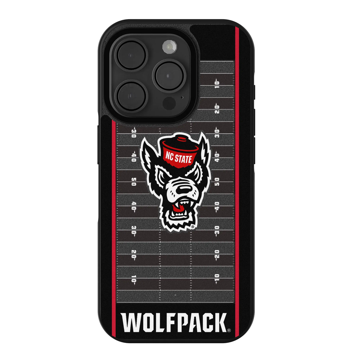 North Carolina State University Wolfpack Field iPhone Bump Phone Case for Apple iPhone