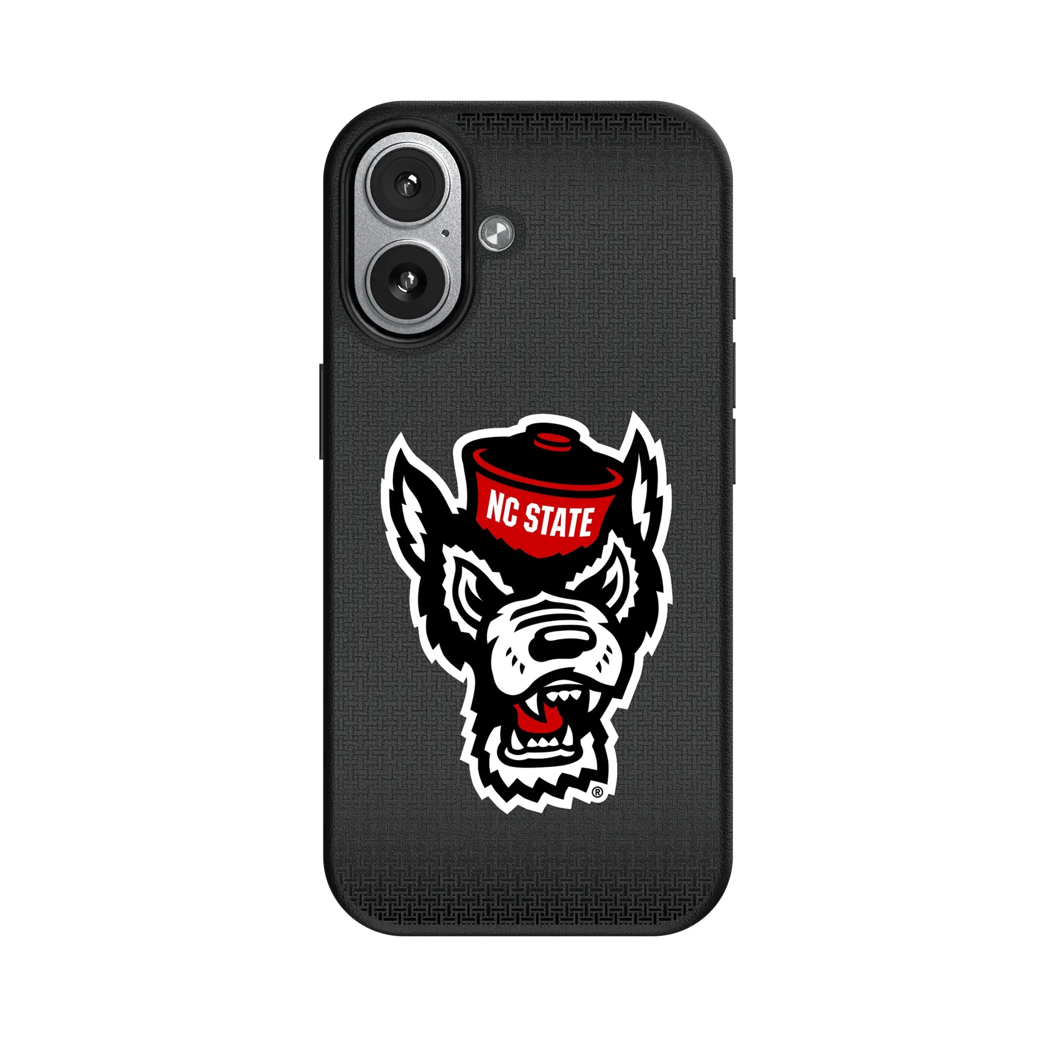 North Carolina State University Wolfpack Linen iPhone MagSafe Compatible Phone Case for Apple iPhone#Device_iPhone 17