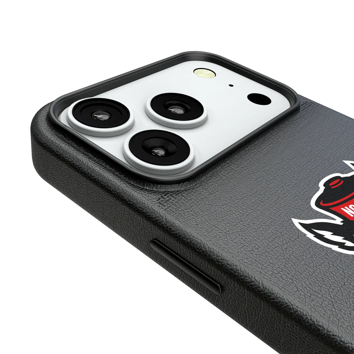 North Carolina State University Wolfpack Linen iPhone MagSafe Compatible Phone Case for Apple iPhone - Detail#Device_iPhone 18 Pro