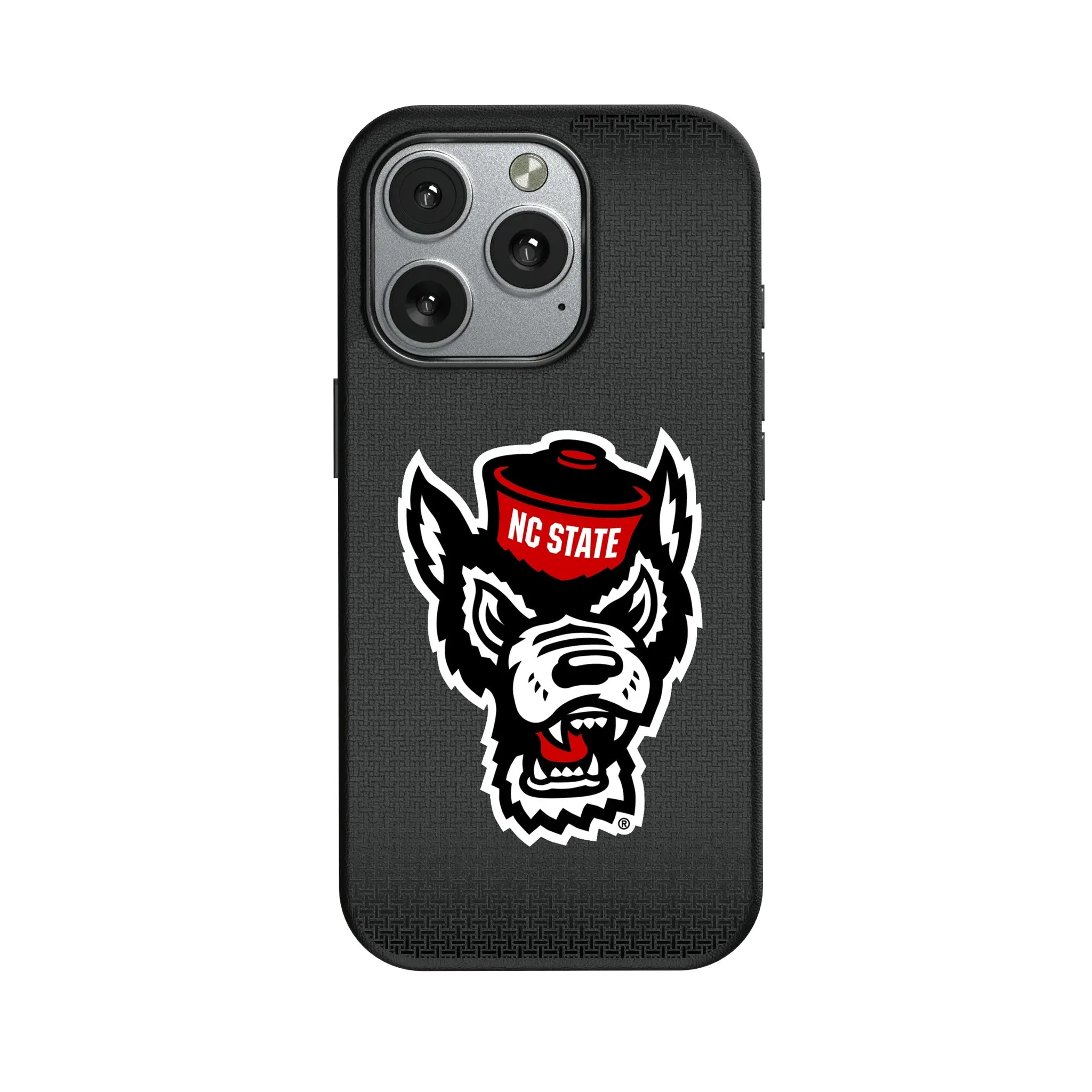 North Carolina State University Wolfpack Linen iPhone MagSafe Compatible Phone Case for Apple iPhone