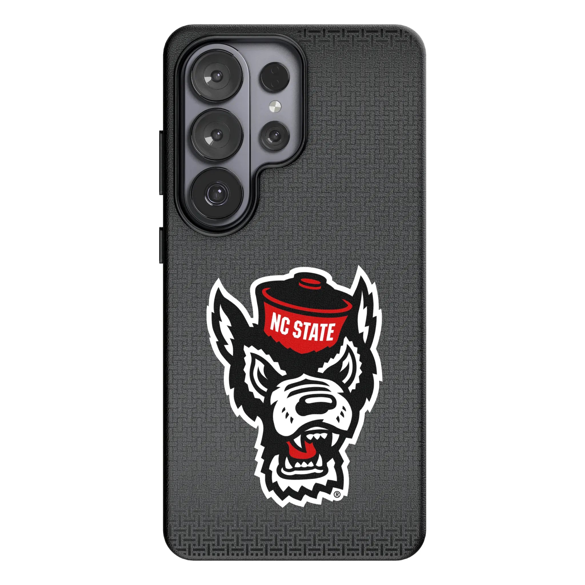 North Carolina State University Wolfpack Linen Galaxy MagSafe Compatible Phone Case for Samsung Galaxy#Device_Galaxy S26 Ultra