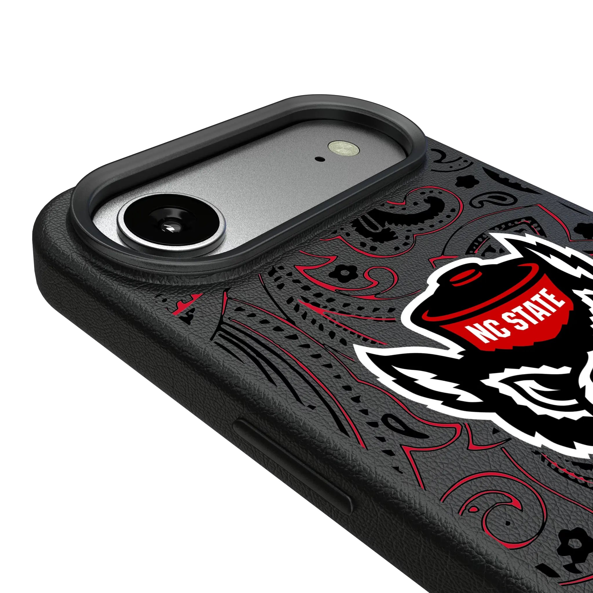 North Carolina State University Wolfpack Paisley iPhone MagSafe Compatible Phone Case for Apple iPhone - Detail#Device_iPhone Air