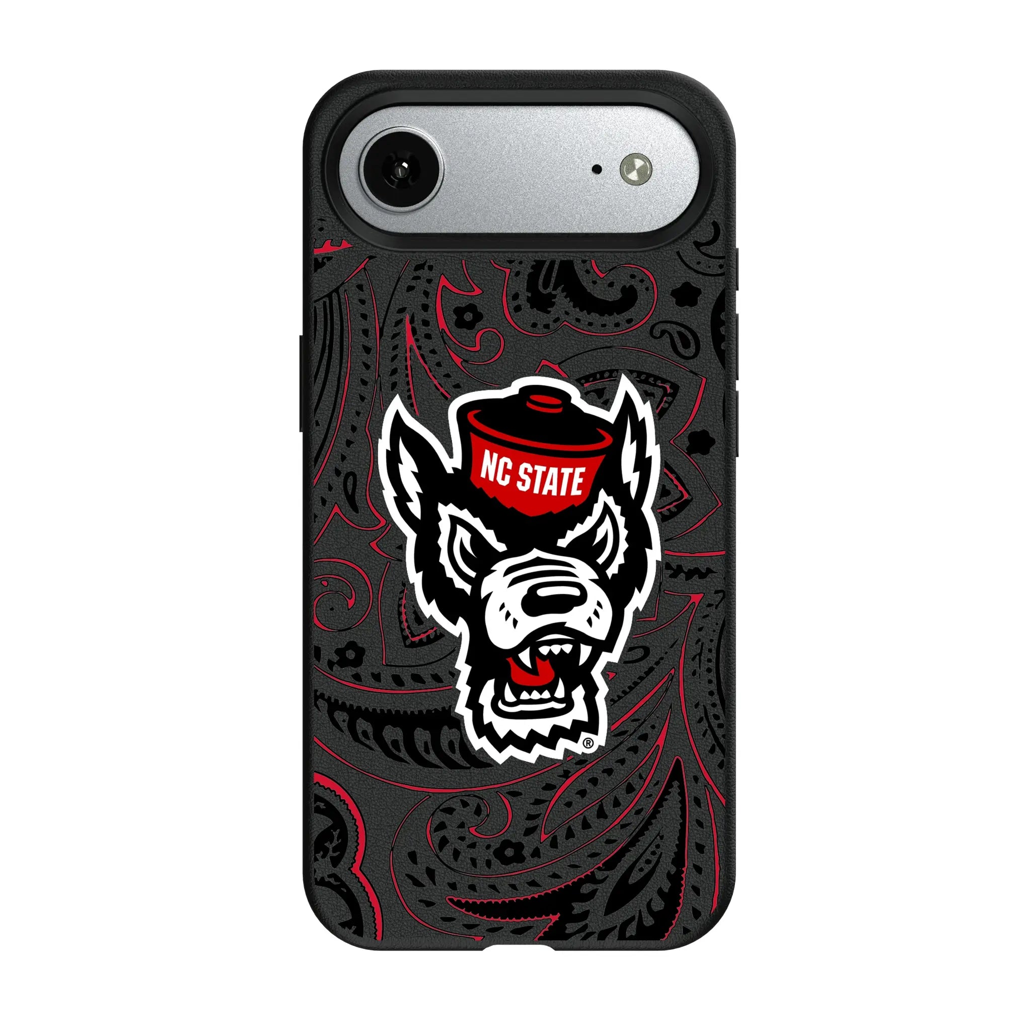 North Carolina State University Wolfpack Paisley iPhone MagSafe Compatible Phone Case for Apple iPhone#Device_iPhone Air