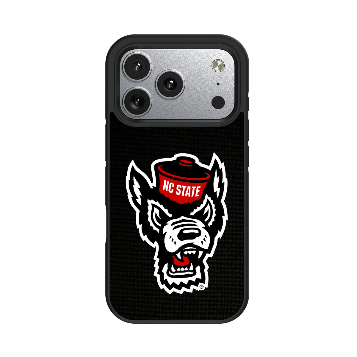 North Carolina State University Wolfpack Solid iPhone Bump Phone Case for Apple iPhone#Device_iPhone 17 Pro