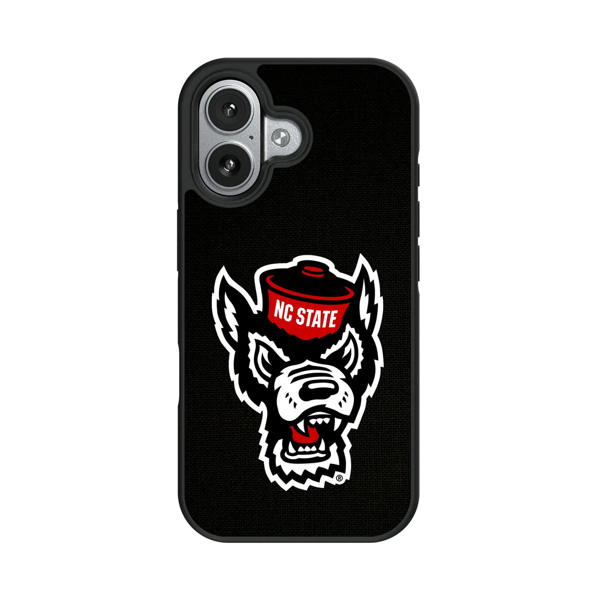 North Carolina State University Wolfpack Solid iPhone Bump Phone Case for Apple iPhone#Device_iPhone 17