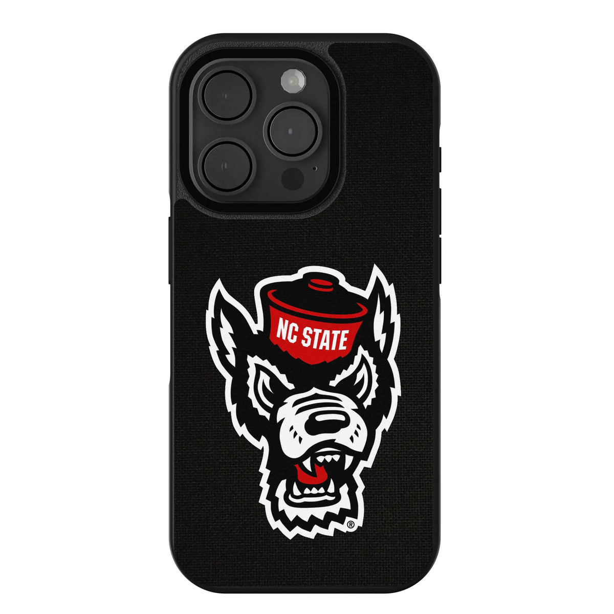 North Carolina State University Wolfpack Solid iPhone Bump Phone Case for Apple iPhone