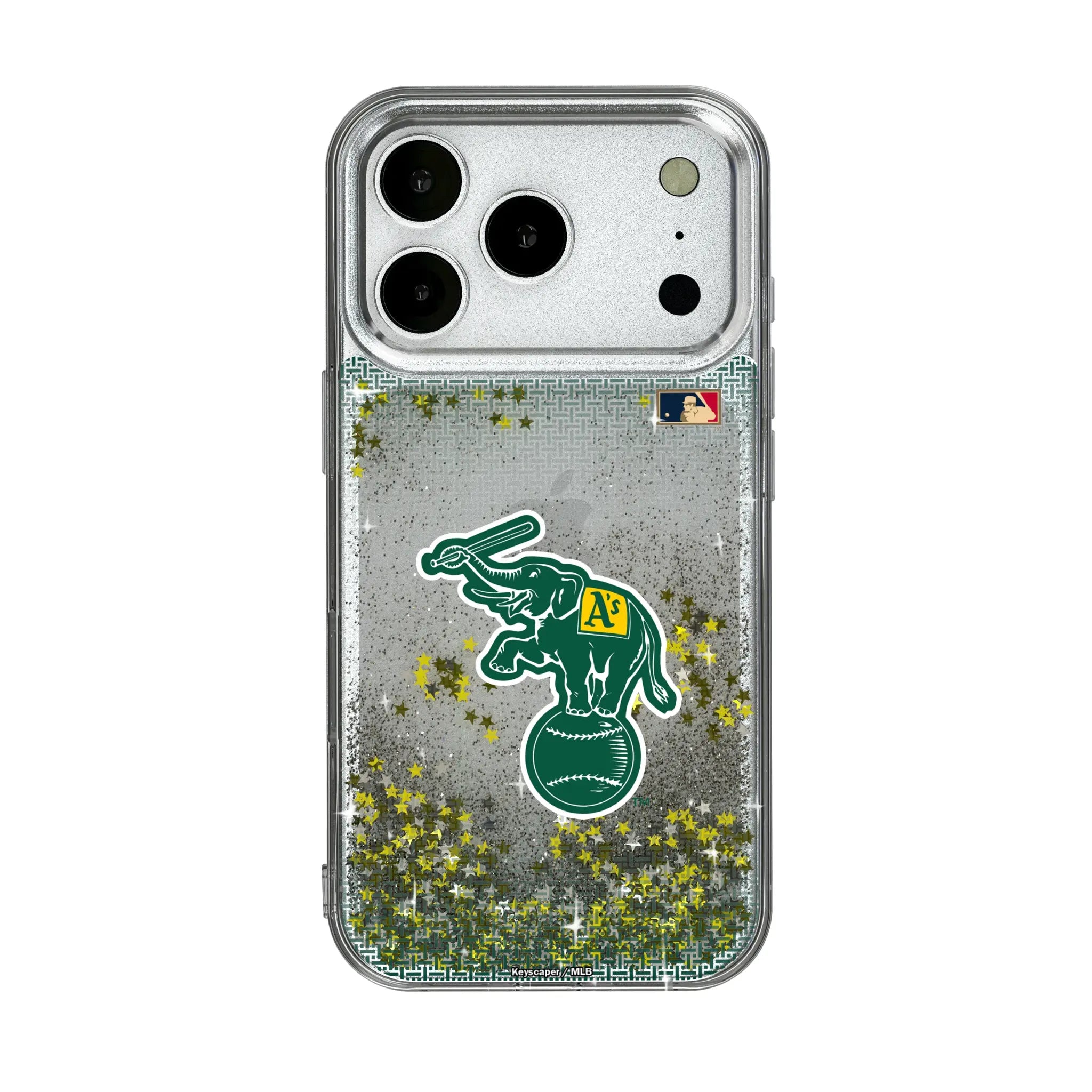 Oakland As Home 1988 - Cooperstown Collection Linen iPhone Glitter Phone Case for Apple iPhone