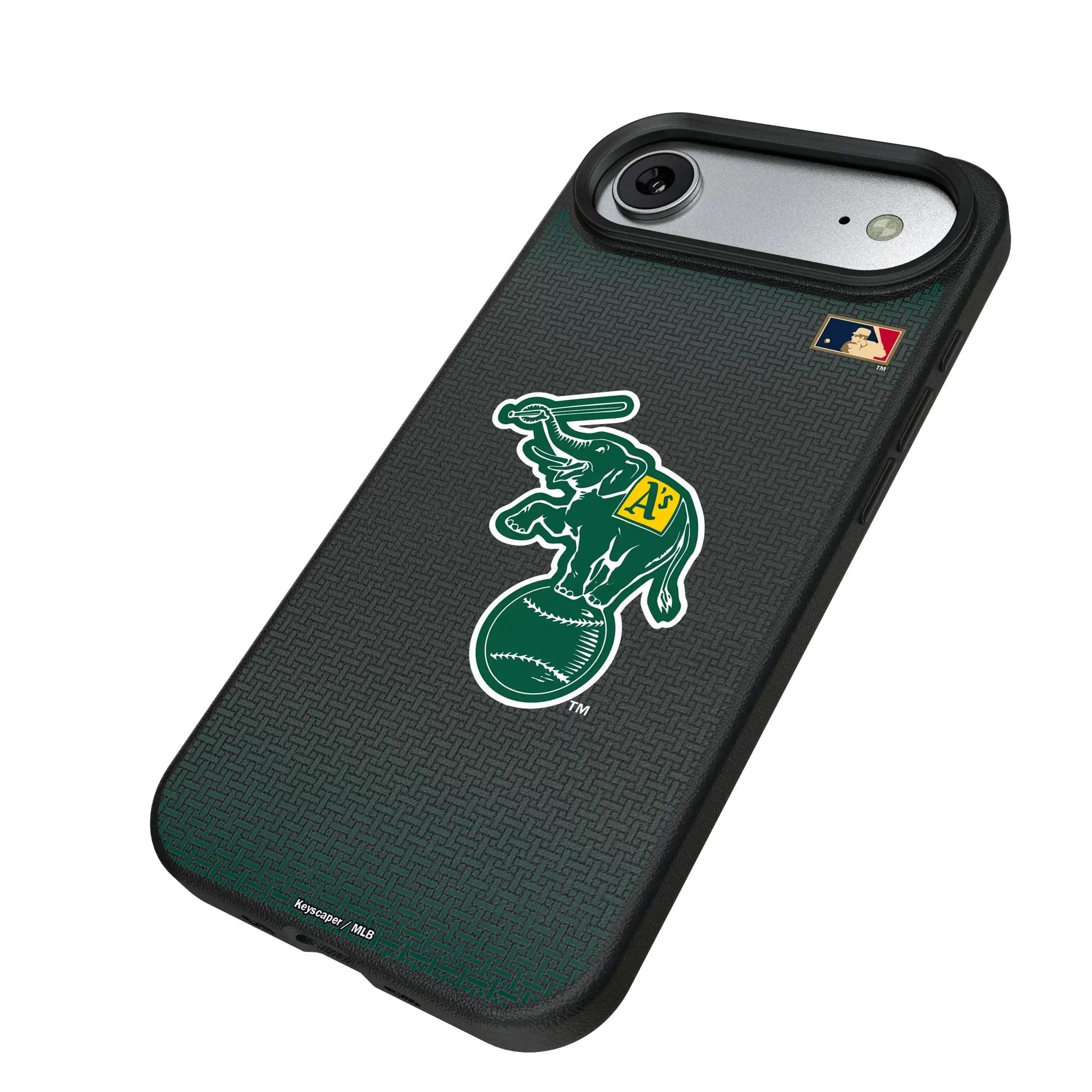 Oakland As Home 1988 - Cooperstown Collection Linen iPhone MagSafe Compatible Phone Case for Apple iPhone - Isometric View#Device_iPhone Air