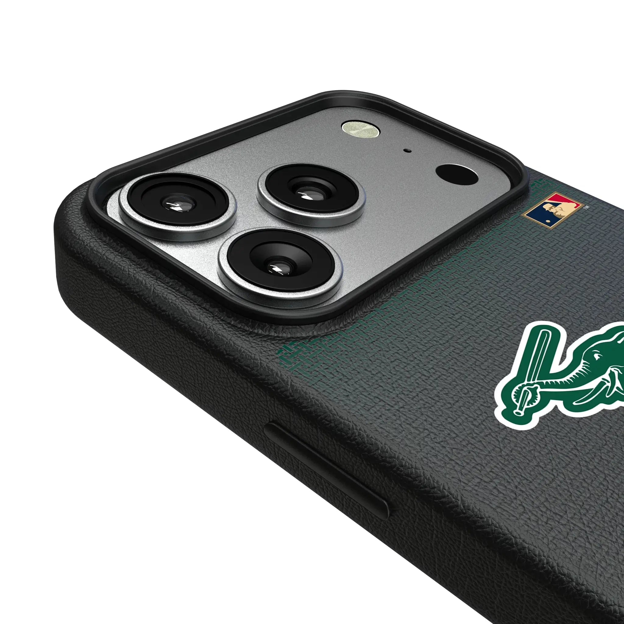 Oakland As Home 1988 - Cooperstown Collection Linen iPhone MagSafe Compatible Phone Case for Apple iPhone - Detail#Device_iPhone 17 Pro