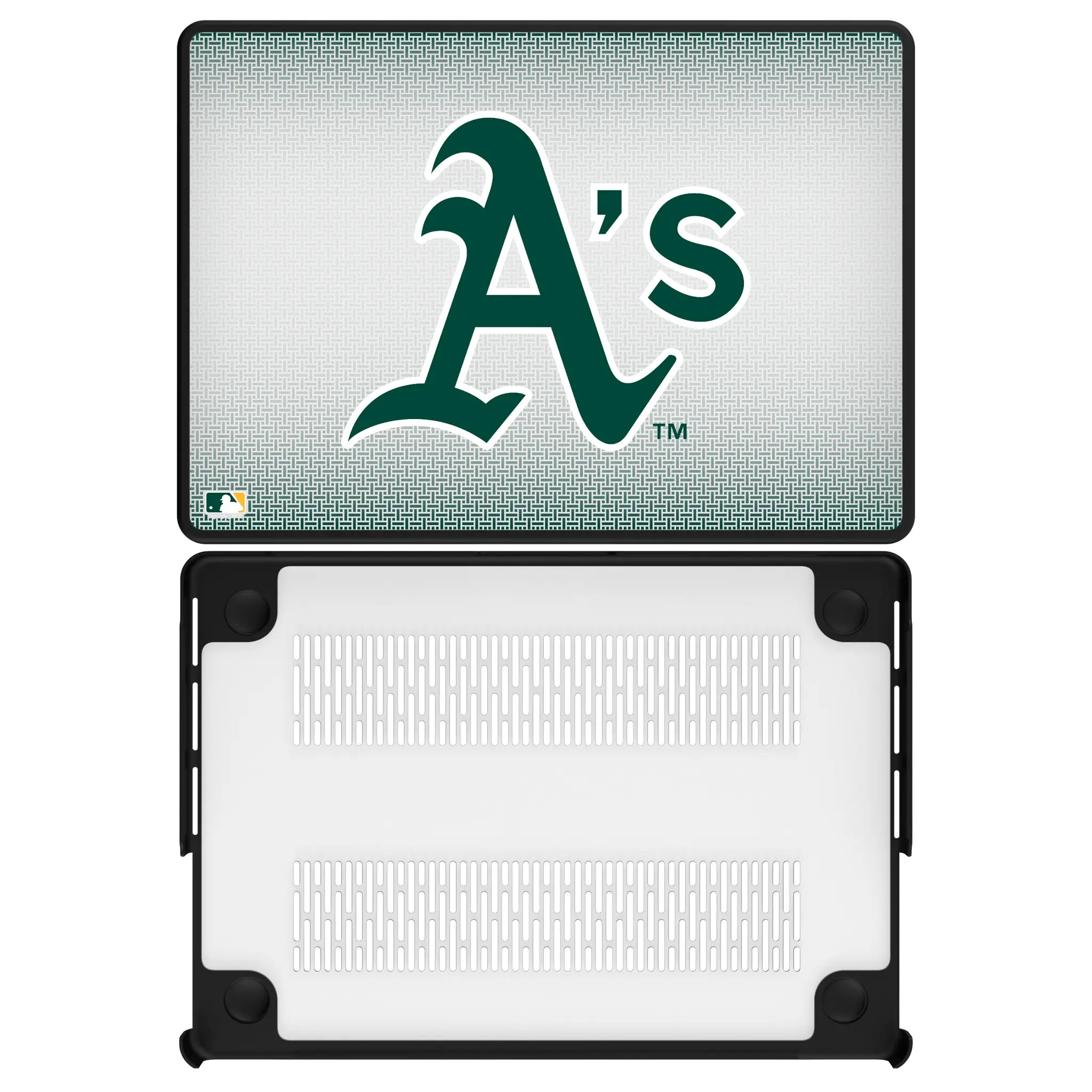 Oakland Athletics Linen MacBook Laptop Case for Apple MacBook