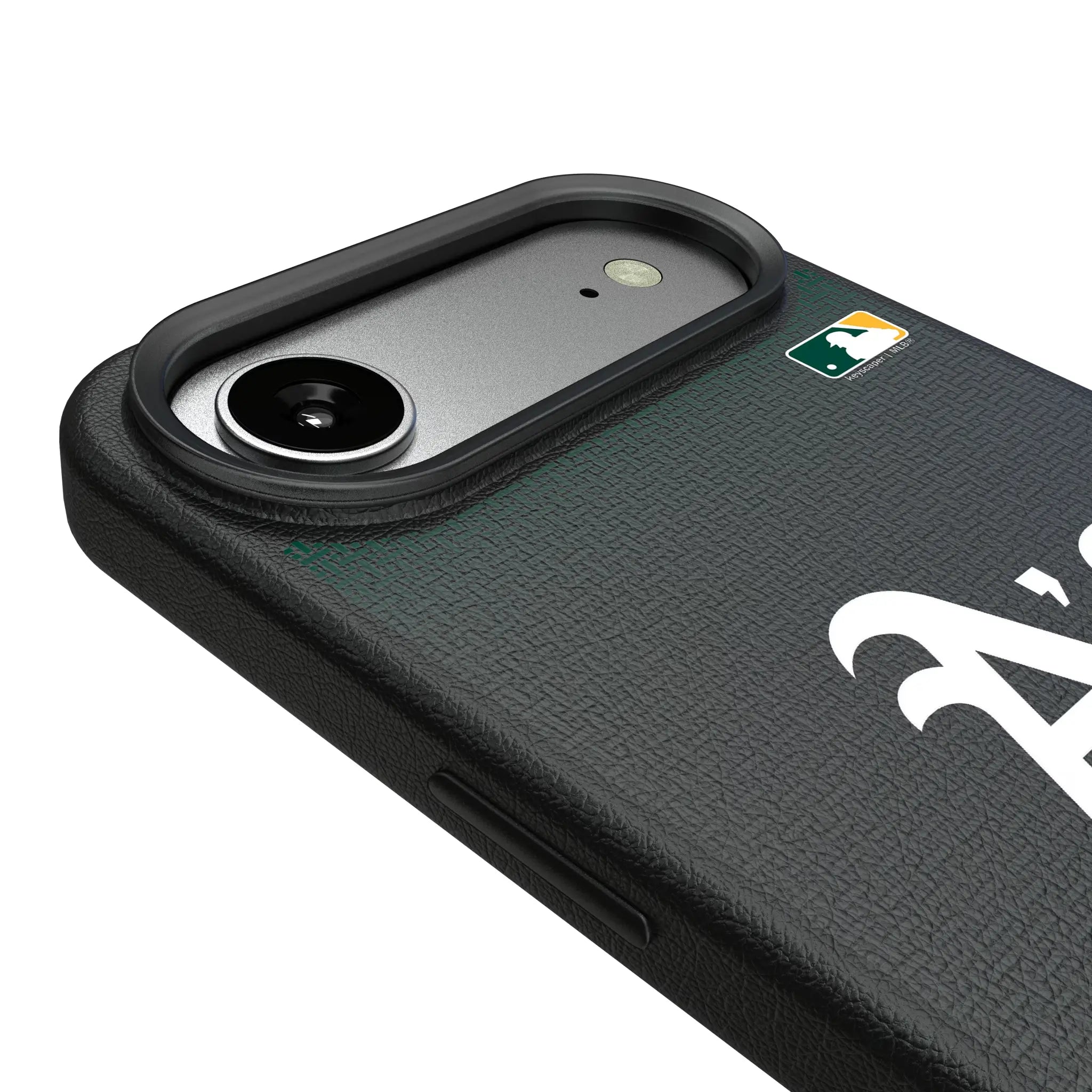 Oakland Athletics Linen iPhone MagSafe Compatible Phone Case for Apple iPhone - Detail#Device_iPhone Air