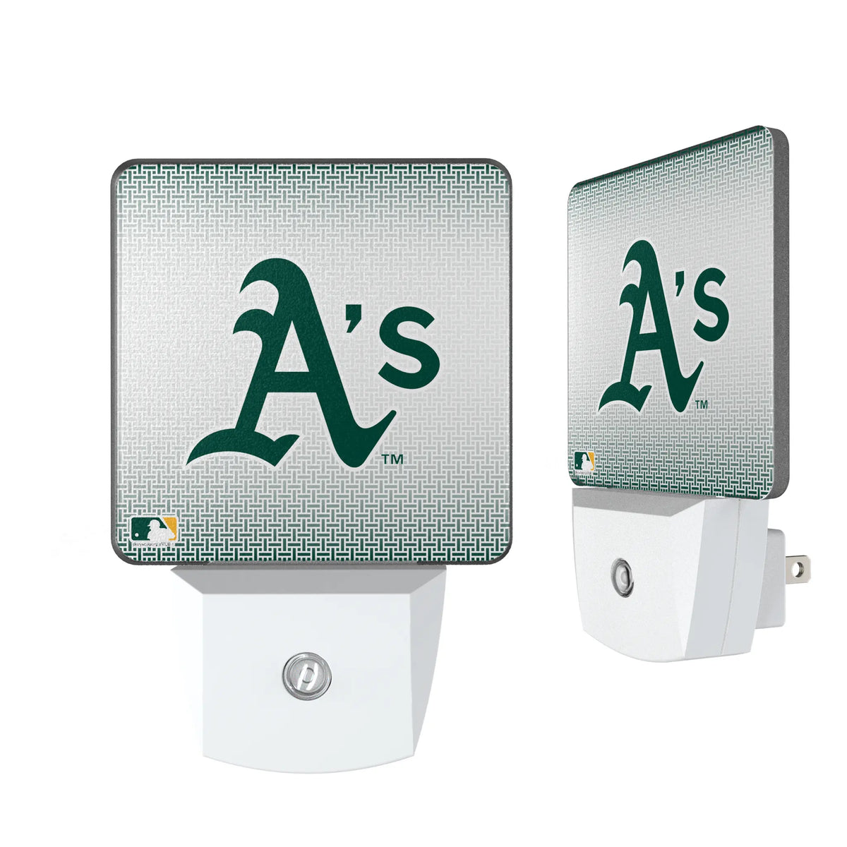 Oakland Athletics Linen Night Light 2-Pack