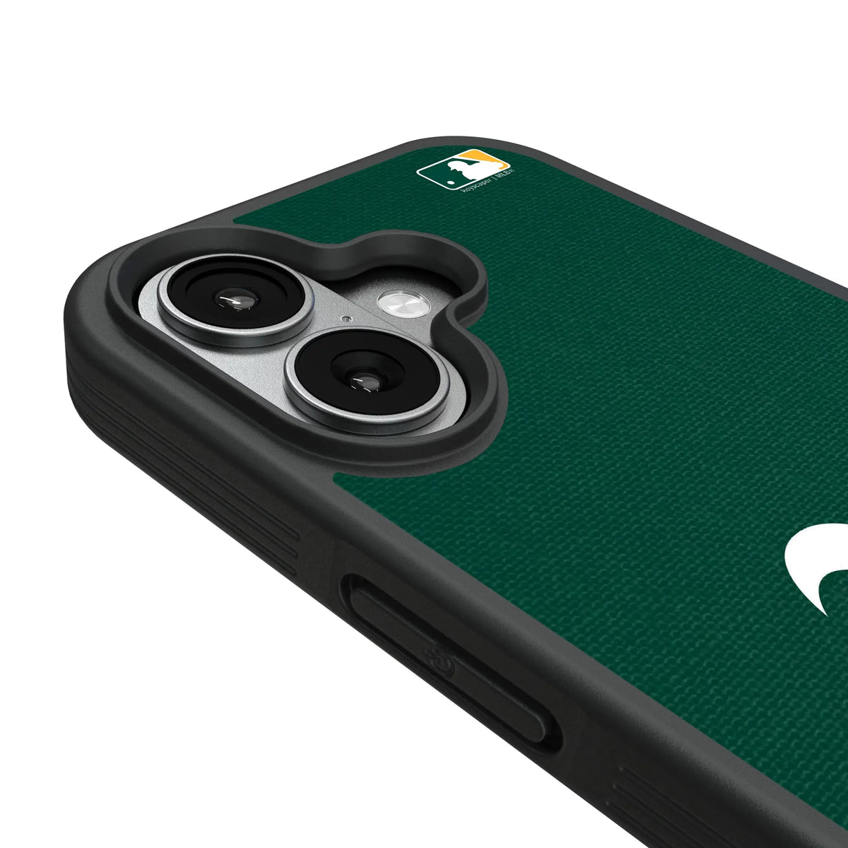 Oakland Athletics Solid iPhone Bump Phone Case for Apple iPhone - Detail#Device_iPhone 17