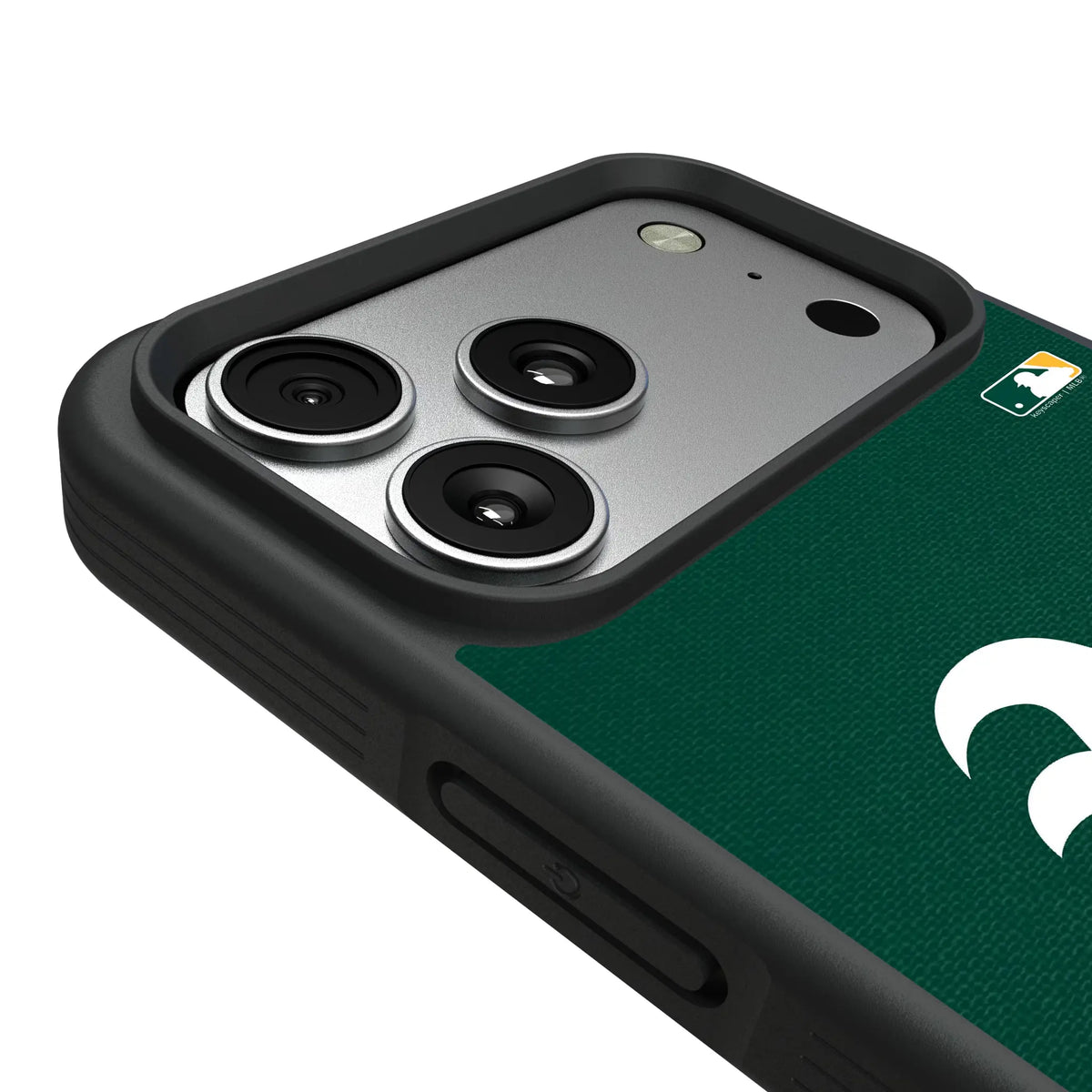 Oakland Athletics Solid iPhone Bump Phone Case for Apple iPhone - Detail#Device_iPhone 17 Pro Max