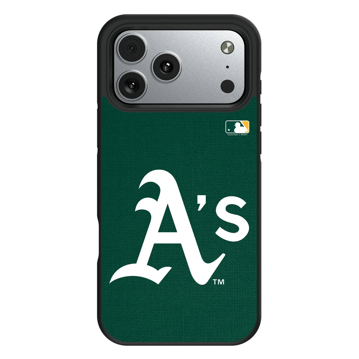 Oakland Athletics Solid iPhone Bump Phone Case for Apple iPhone#Device_iPhone 17 Pro Max