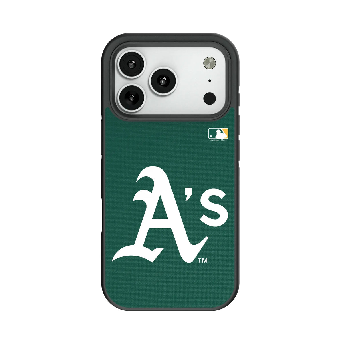 Oakland Athletics Solid Bump Phone Case for Apple iPhone