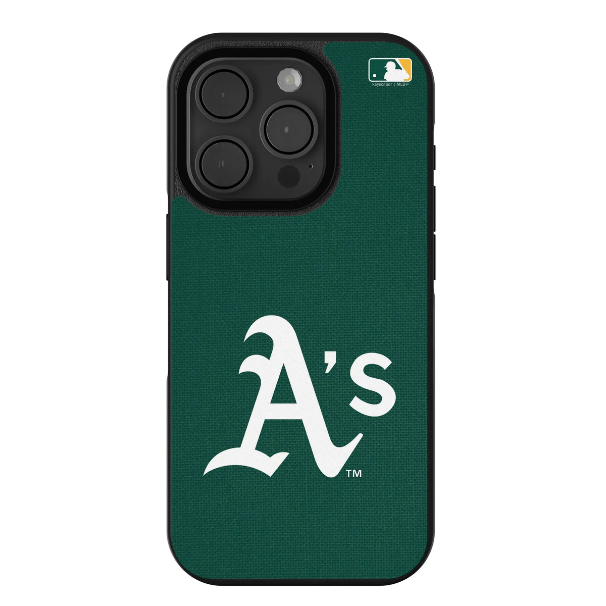 Oakland Athletics Solid iPhone Bump Phone Case for Apple iPhone