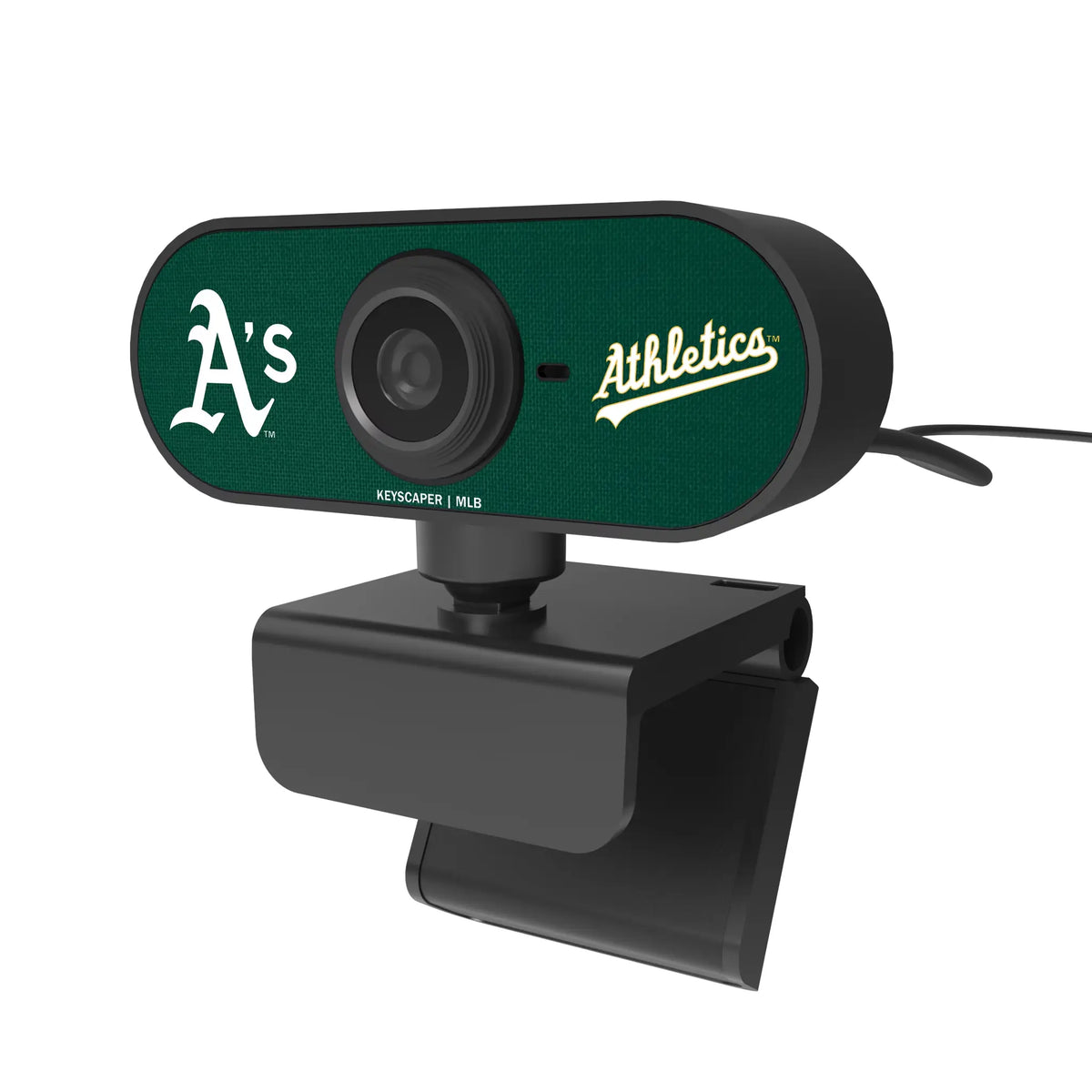 Oakland Athletics Solid Webcam - Isometric View