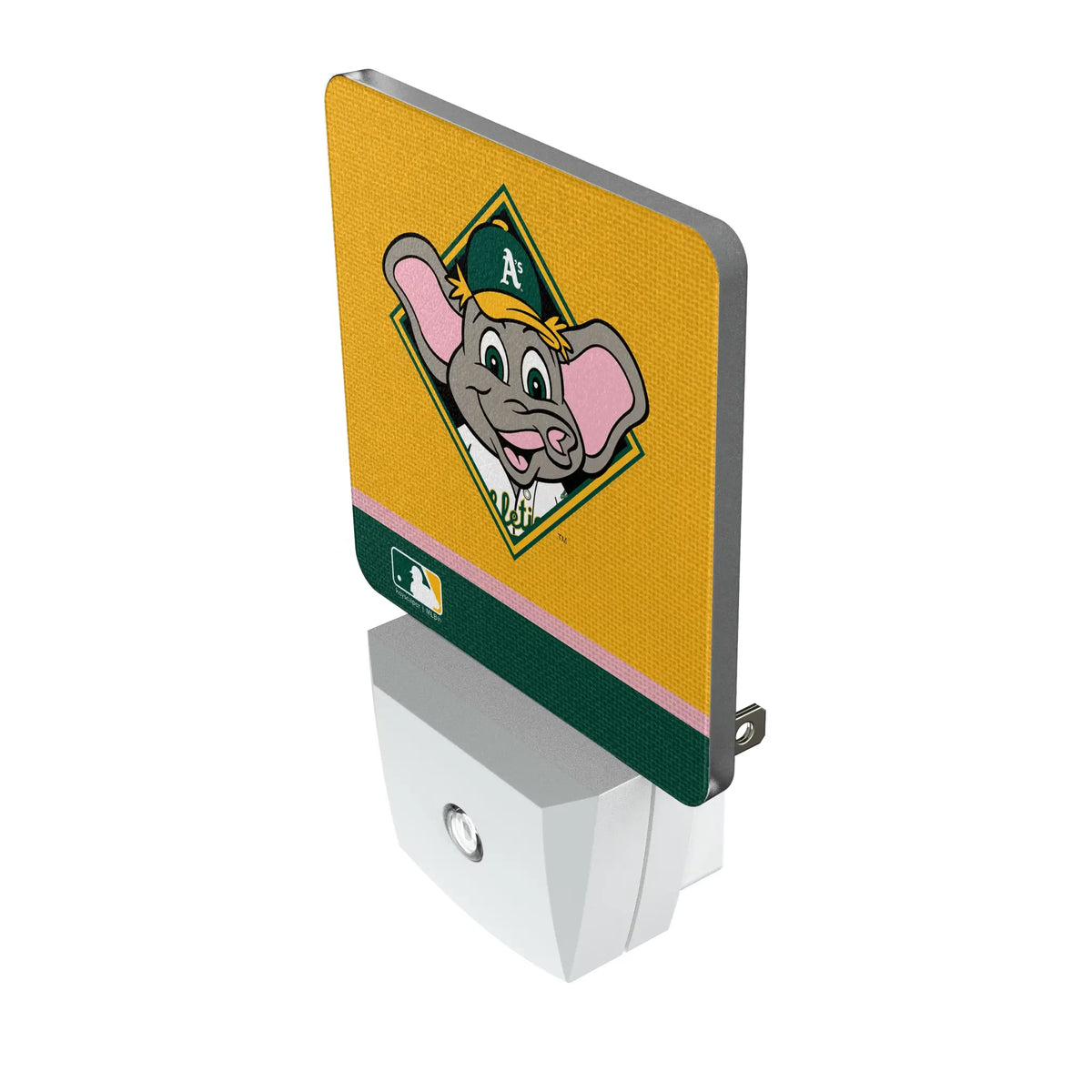 Oakland Athletics Stripe Night Light 2-Pack - Isometric View