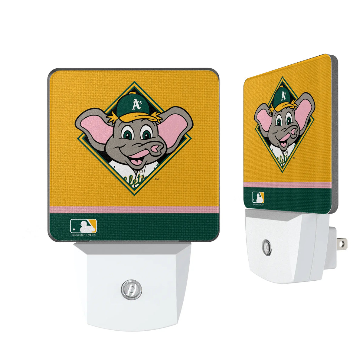 Oakland Athletics Stripe Night Light 2-Pack