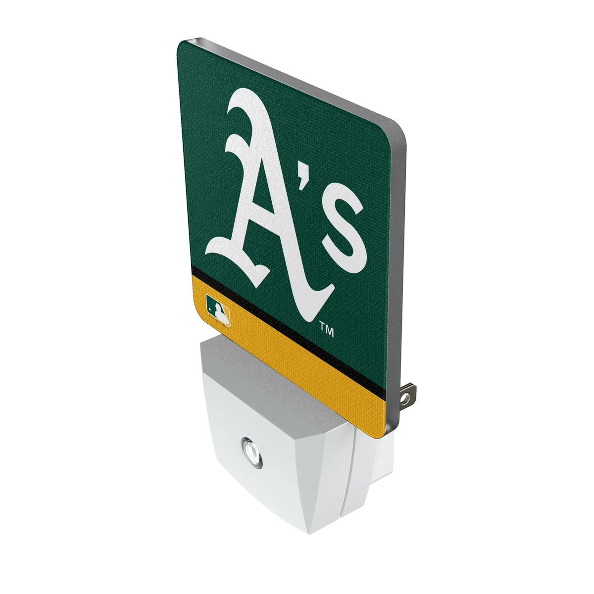 Oakland Athletics Stripe Night Light 2-Pack - Isometric View