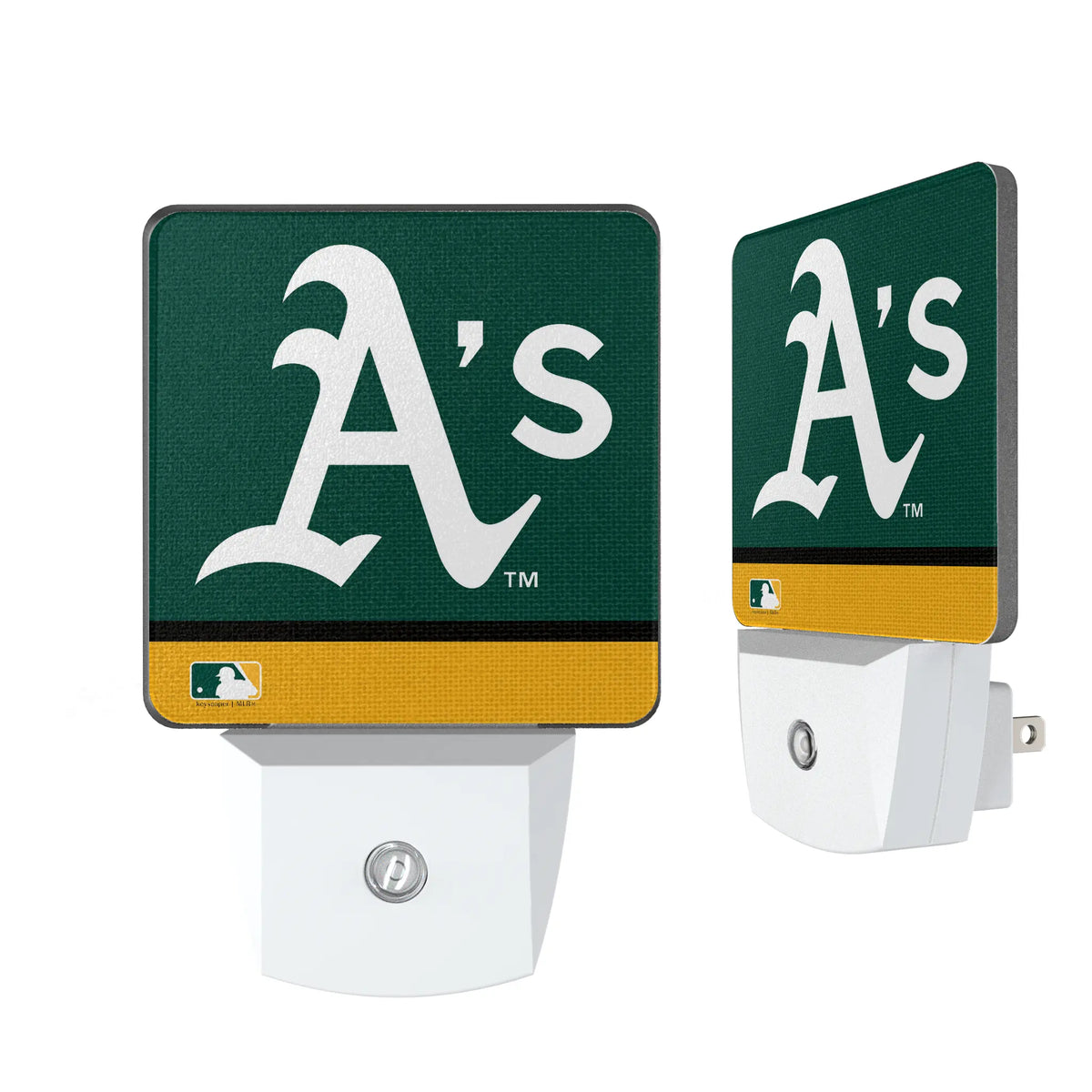 Oakland Athletics Stripe Night Light 2-Pack