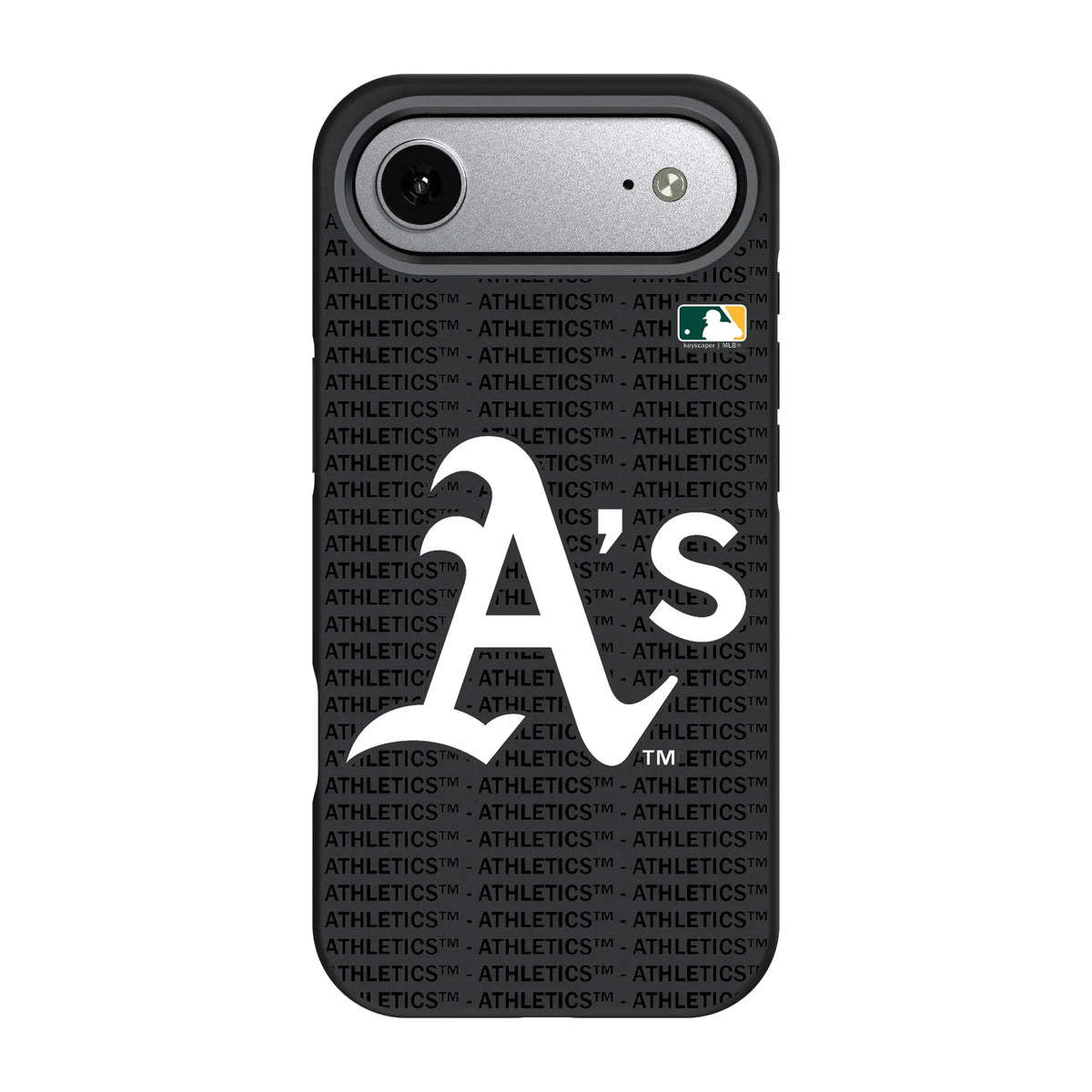 Oakland Athletics Text Backdrop iPhone Bump Phone Case for Apple iPhone#Device_iPhone Air