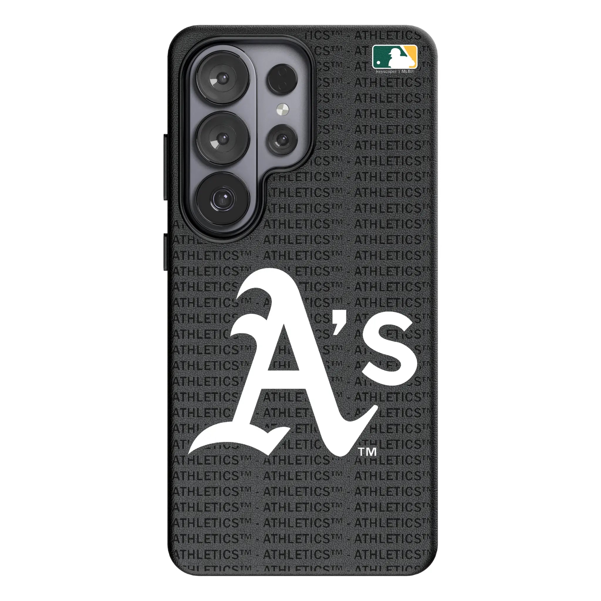 Oakland Athletics Text Backdrop Galaxy MagSafe Compatible Phone Case for Samsung Galaxy#Device_Galaxy S26 Ultra