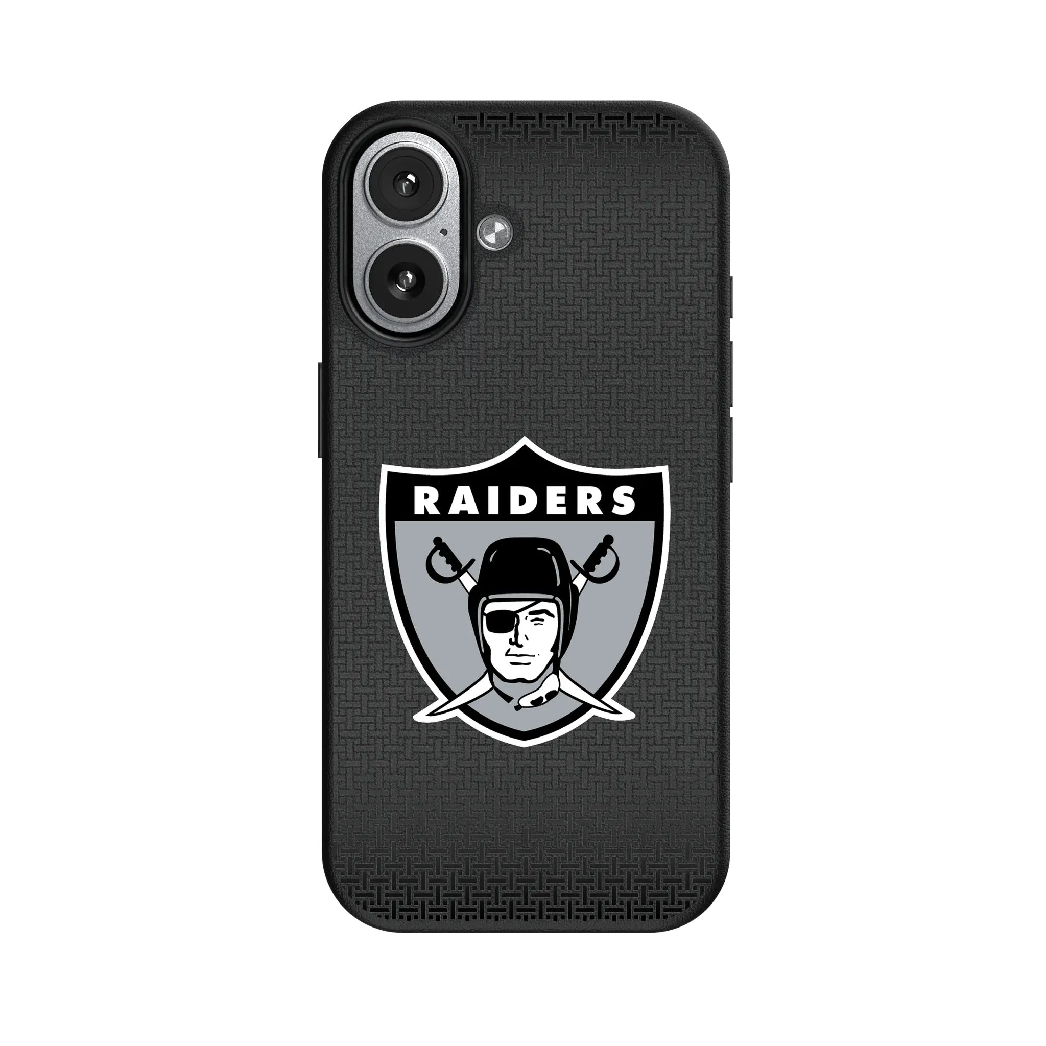 Oakland Raiders 1963 Historic Collection Linen iPhone MagSafe Compatible Phone Case for Apple iPhone#Device_iPhone 17
