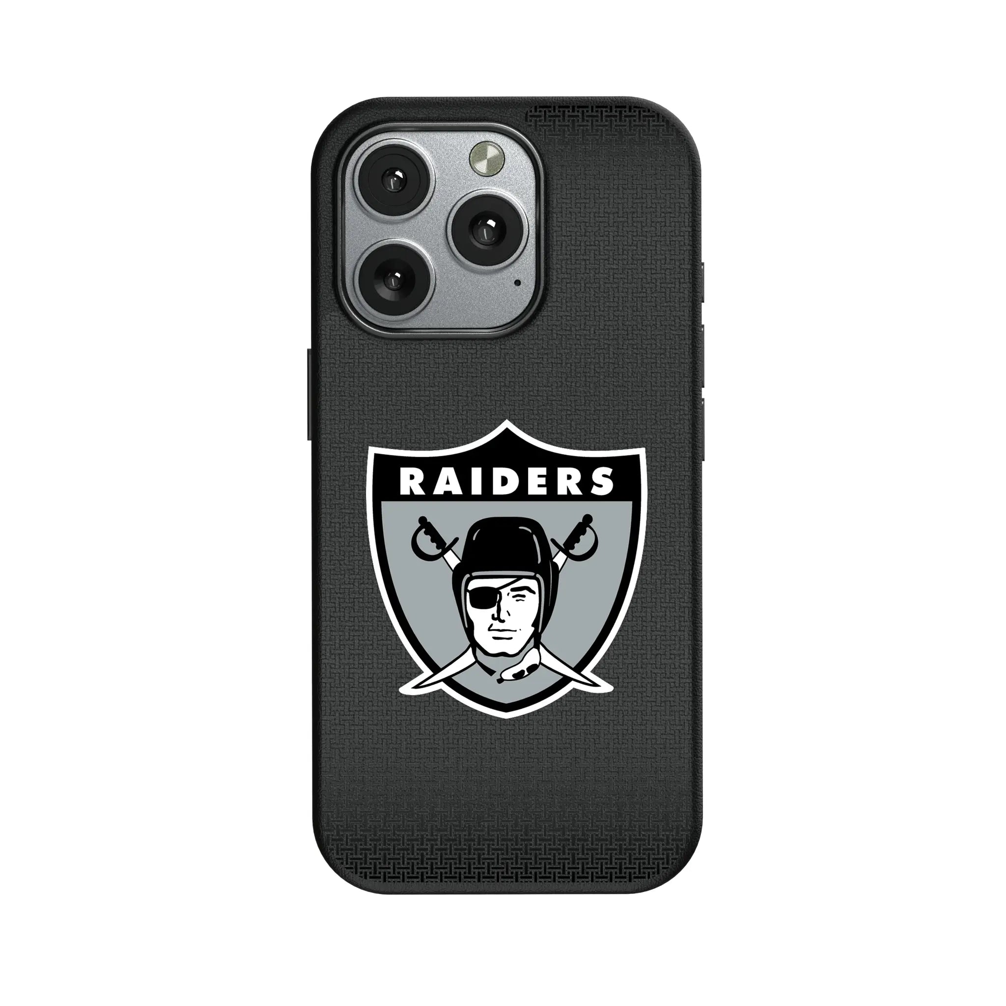 Oakland Raiders 1963 Historic Collection Linen iPhone MagSafe Compatible Phone Case for Apple iPhone