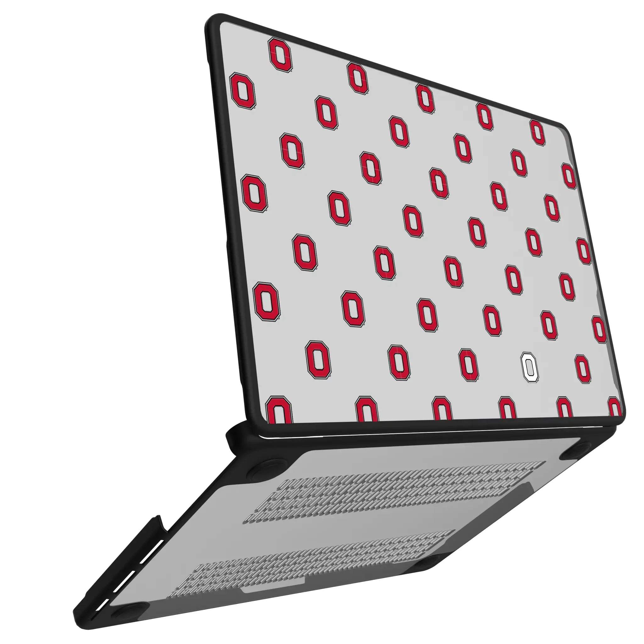Ohio State University Buckeyes Fashion Pattern MacBook Laptop Case for Apple MacBook