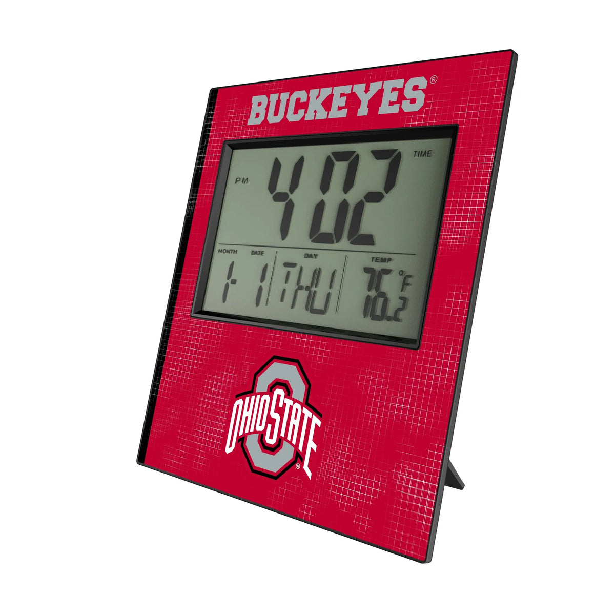 Ohio State University Buckeyes Hatch Wall Clock