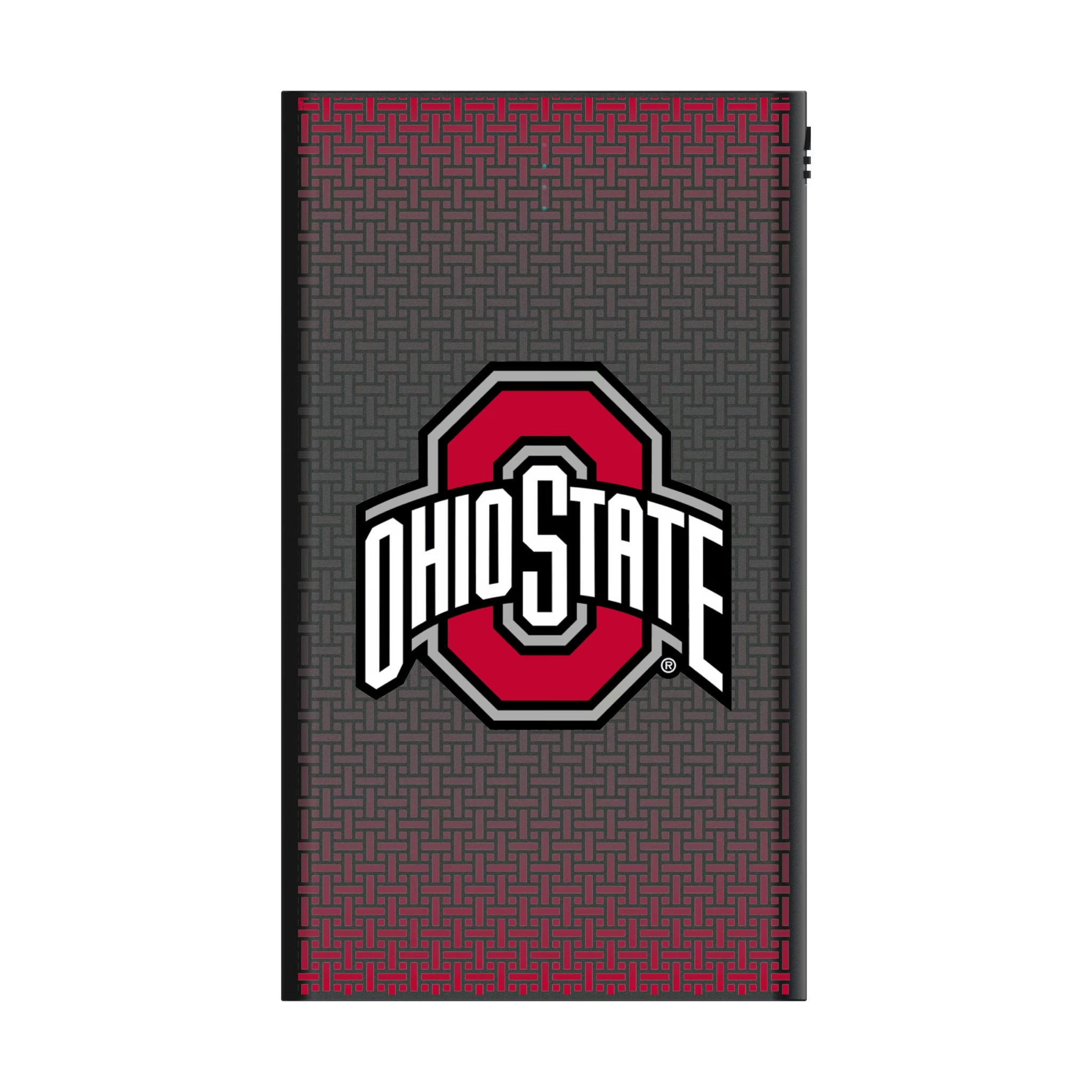 Ohio State University Buckeyes Linen 5000mAh Flat Powerbank