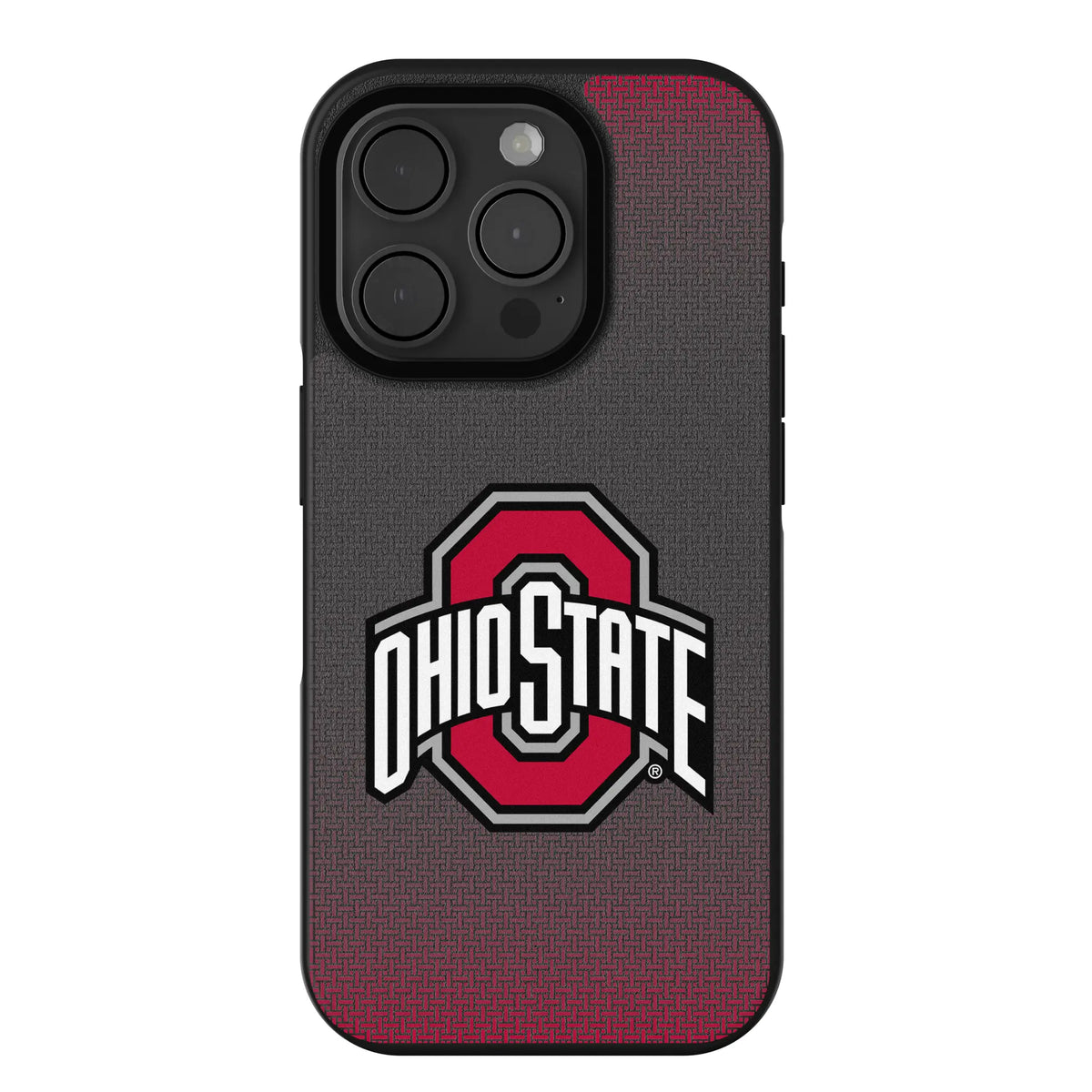 Ohio State University Buckeyes Linen iPhone Bump Phone Case for Apple iPhone