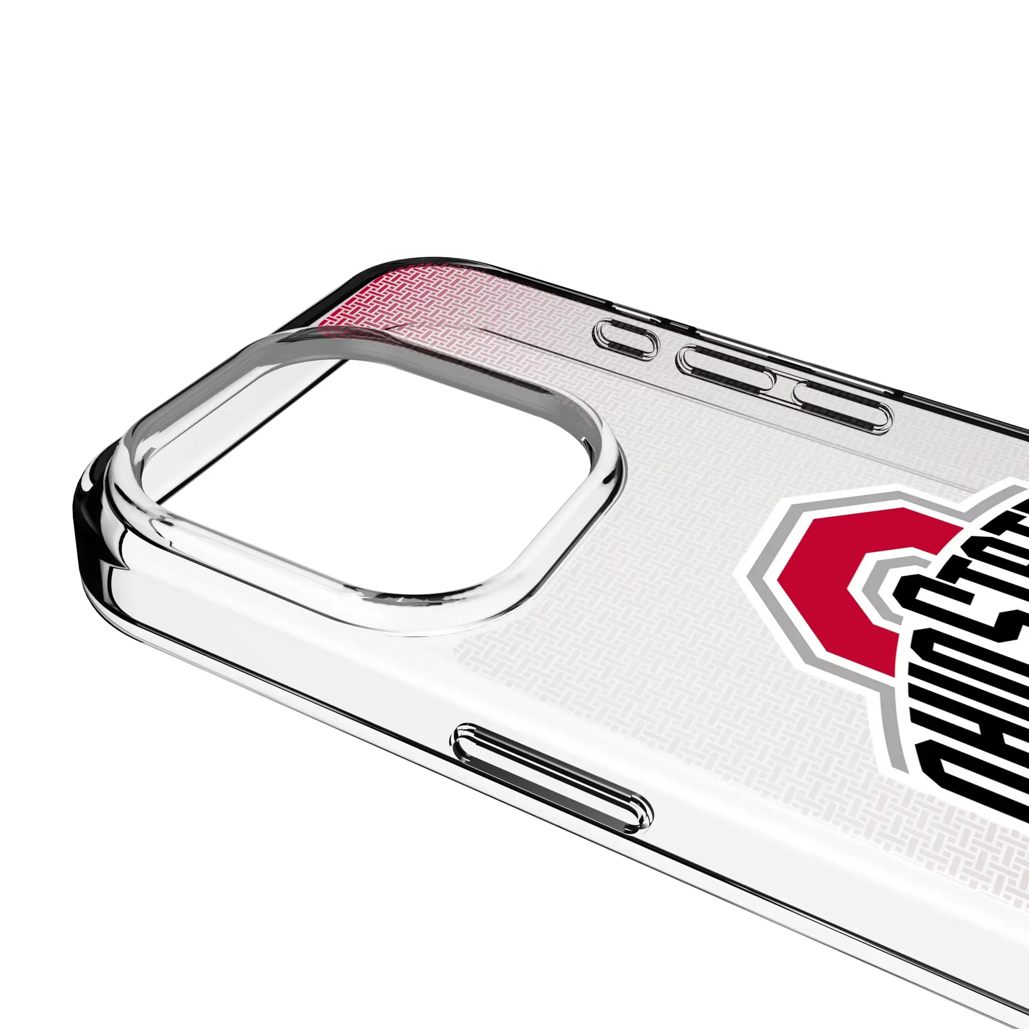 Ohio State University Buckeyes Linen iPhone Clear Phone Case for Apple iPhone - Detail