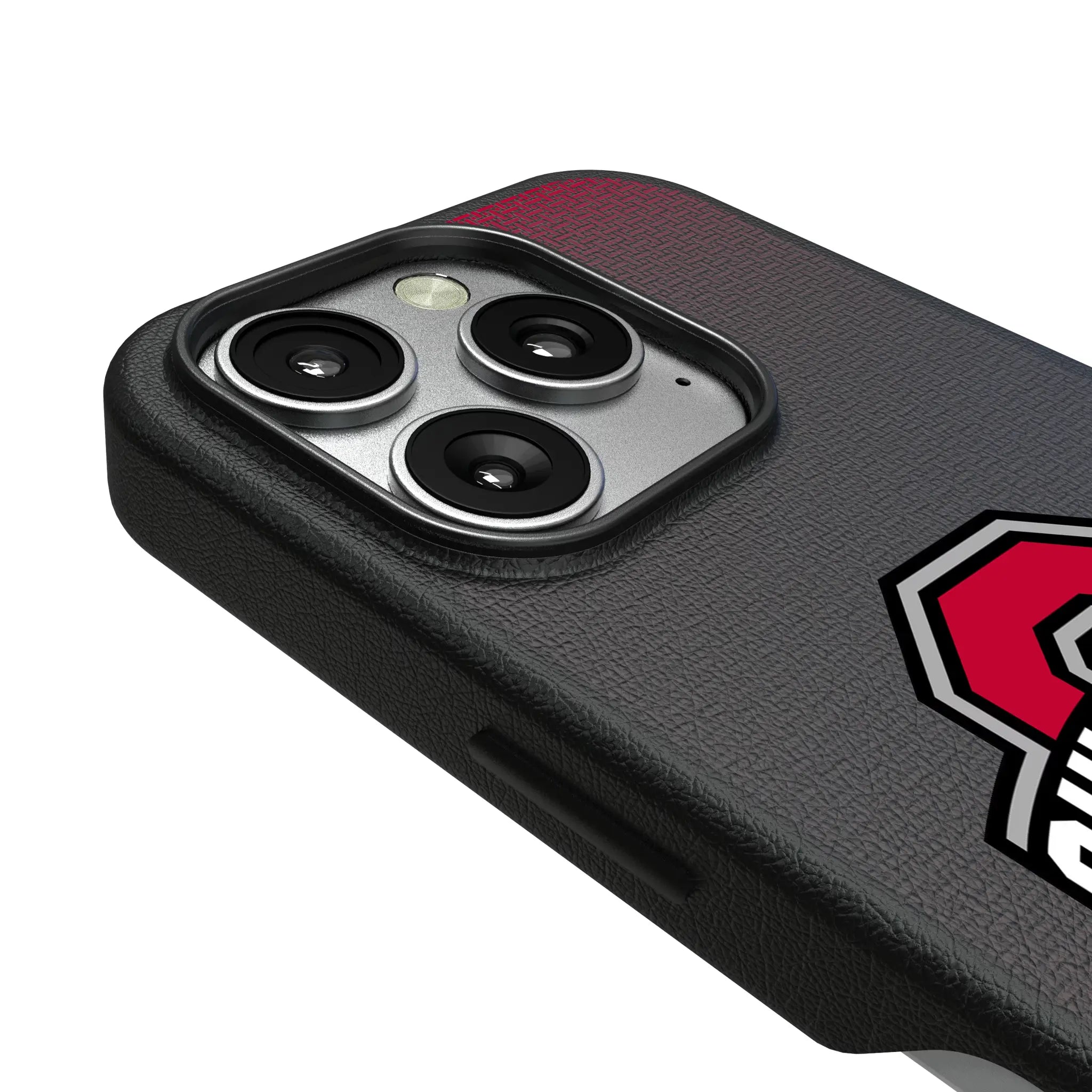 Ohio State University Buckeyes Linen iPhone MagSafe Compatible Phone Case for Apple iPhone - Detail