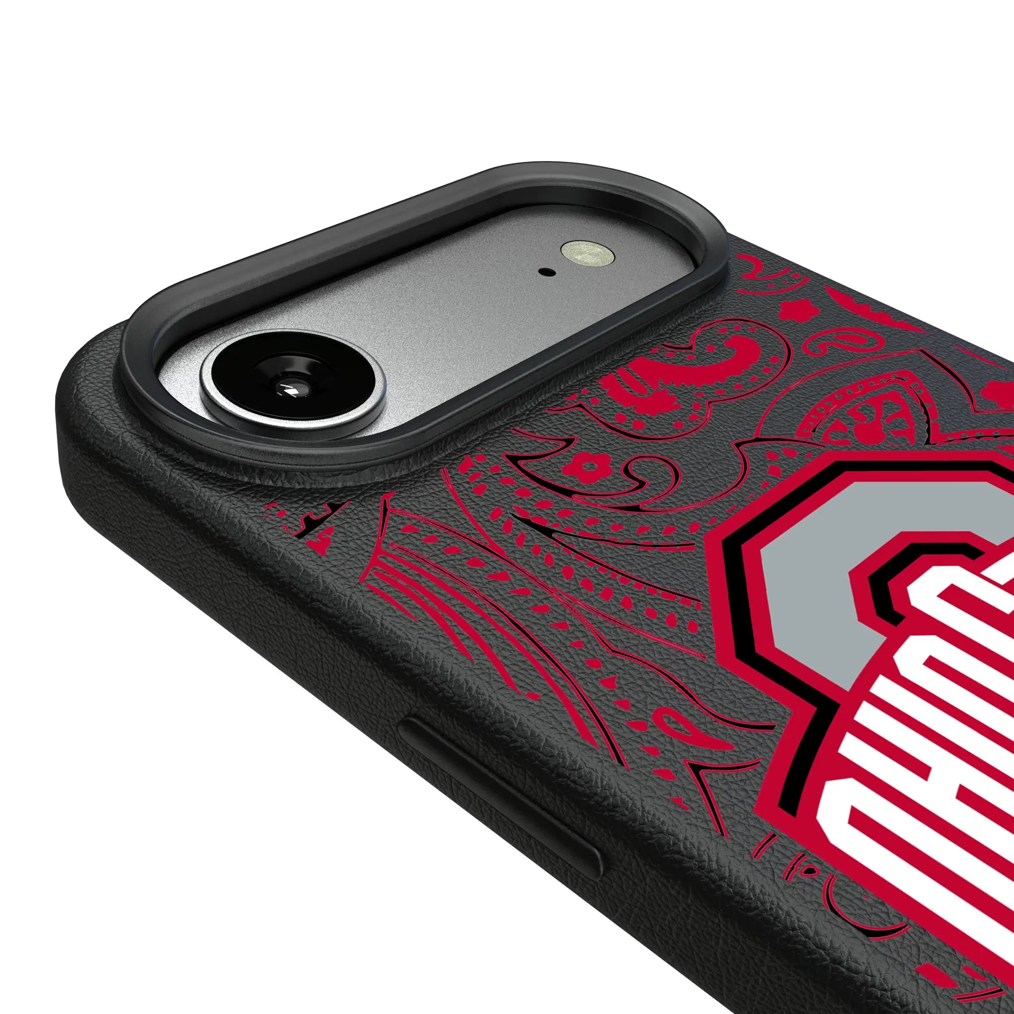 Ohio State University Buckeyes Paisley iPhone MagSafe Compatible Phone Case for Apple iPhone - Detail#Device_iPhone Air