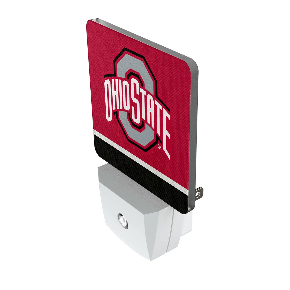 Ohio State University Buckeyes Stripe Night Light 2-Pack - Isometric View