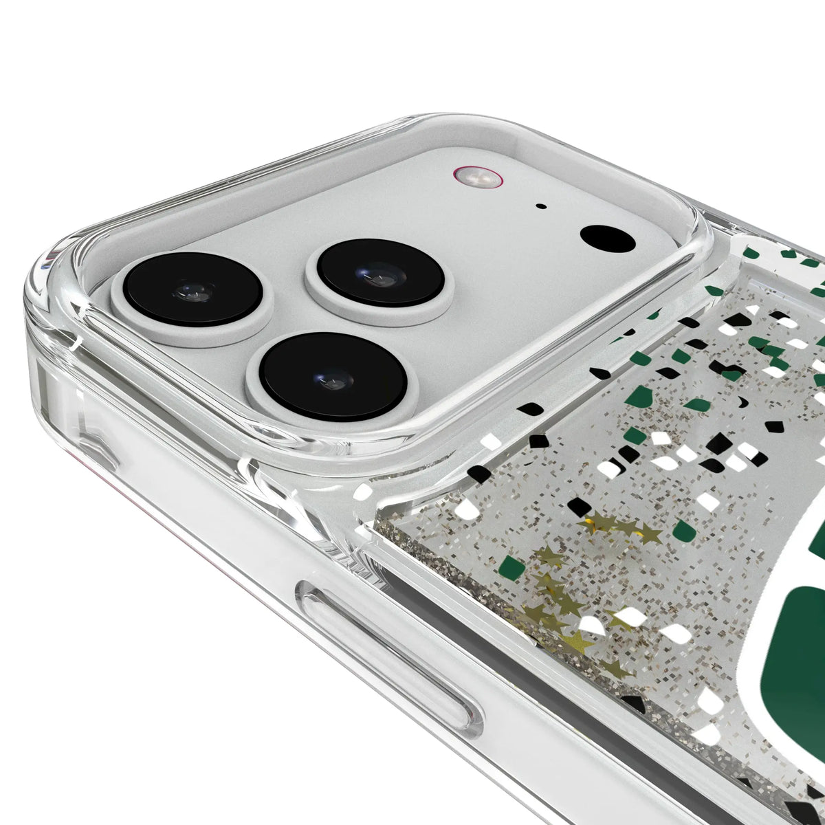 Ohio University Bobcats Confetti iPhone Glitter Phone Case for Apple iPhone - Detail#Device_iPhone 18 Pro Max