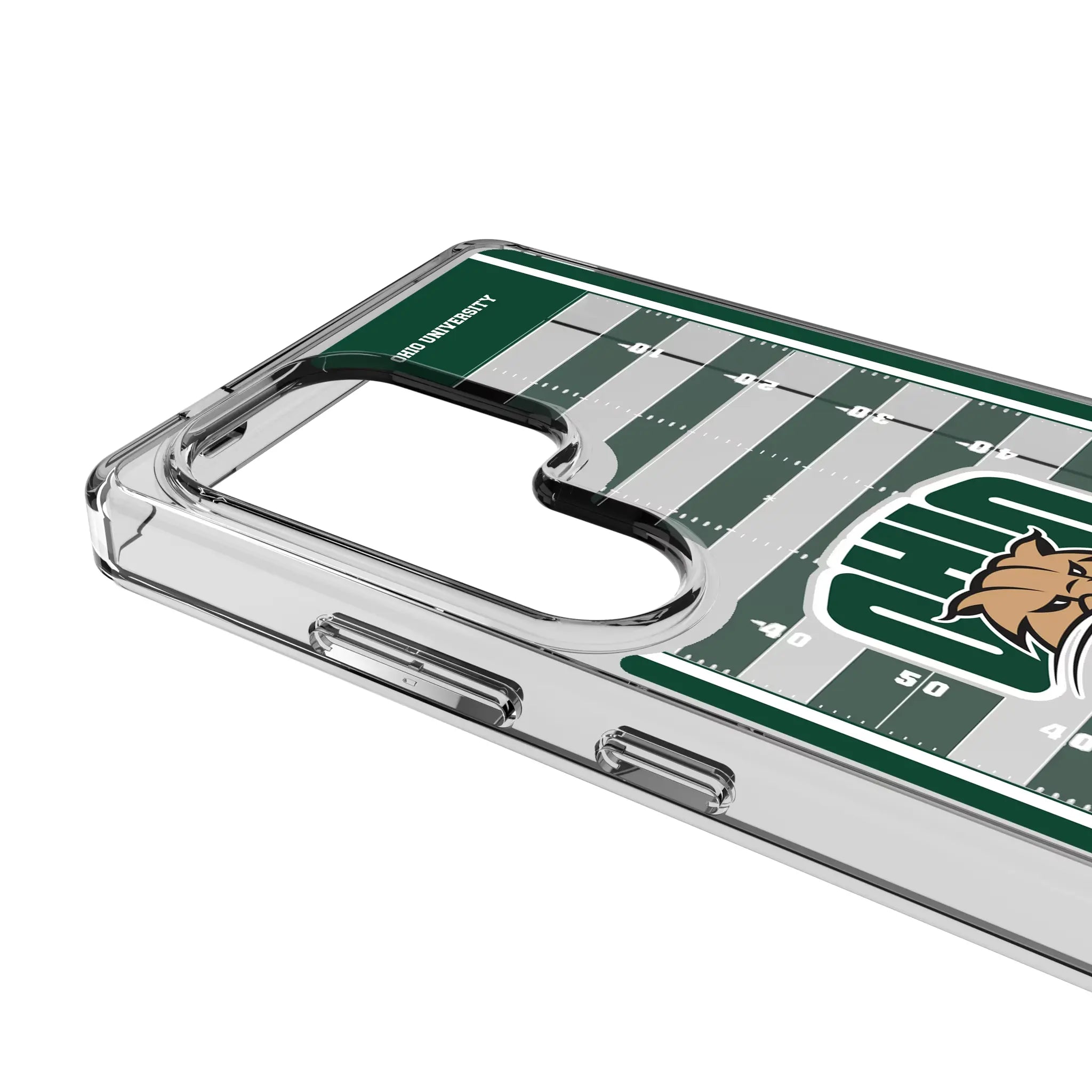 Ohio University Bobcats Field Galaxy Clear Phone Case for Samsung Galaxy - Detail#Device_Galaxy S25 Ultra