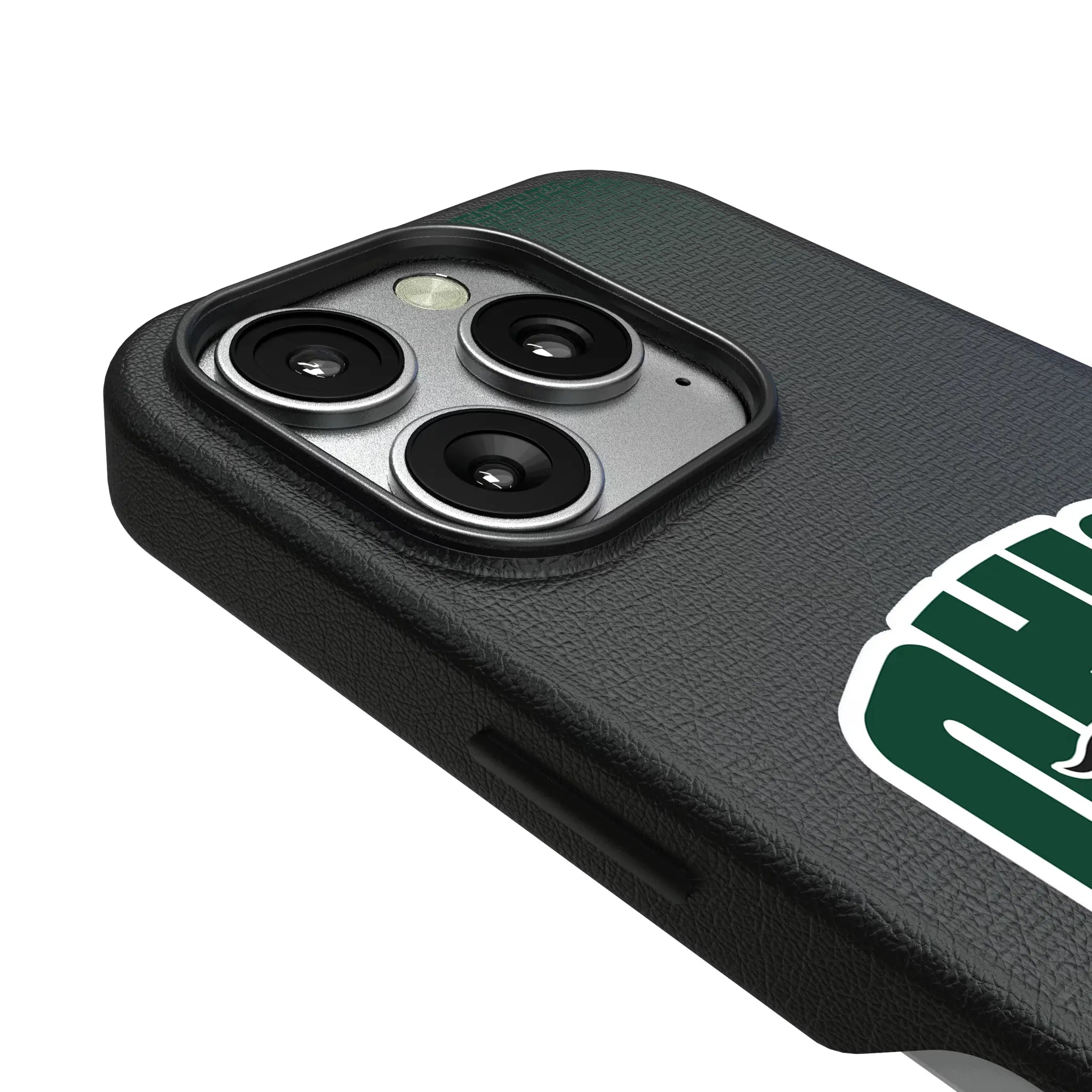 Ohio University Bobcats Linen iPhone MagSafe Compatible Phone Case for Apple iPhone - Detail