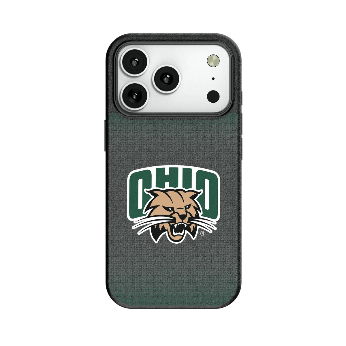 Ohio University Bobcats Linen MagSafe Compatible Phone Case for Apple iPhone