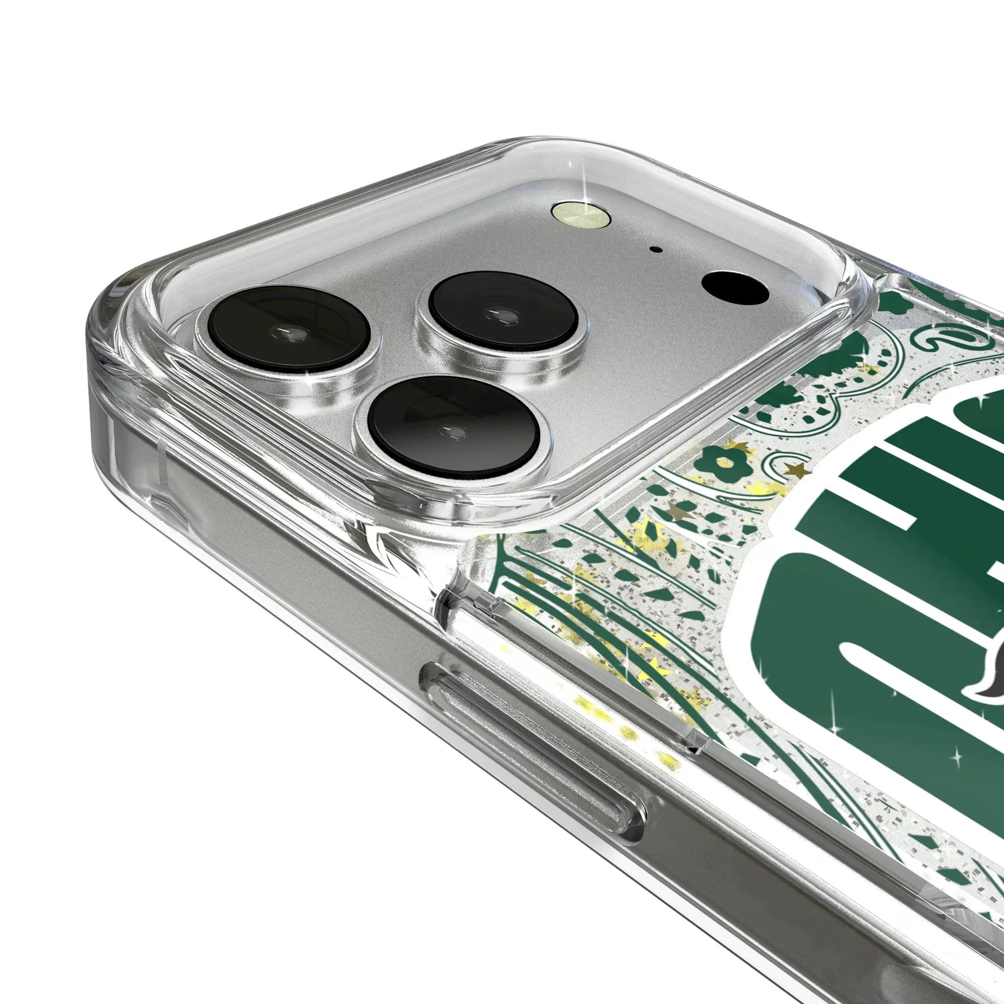 Ohio University Bobcats Paisley iPhone Glitter Phone Case for Apple iPhone - Detail