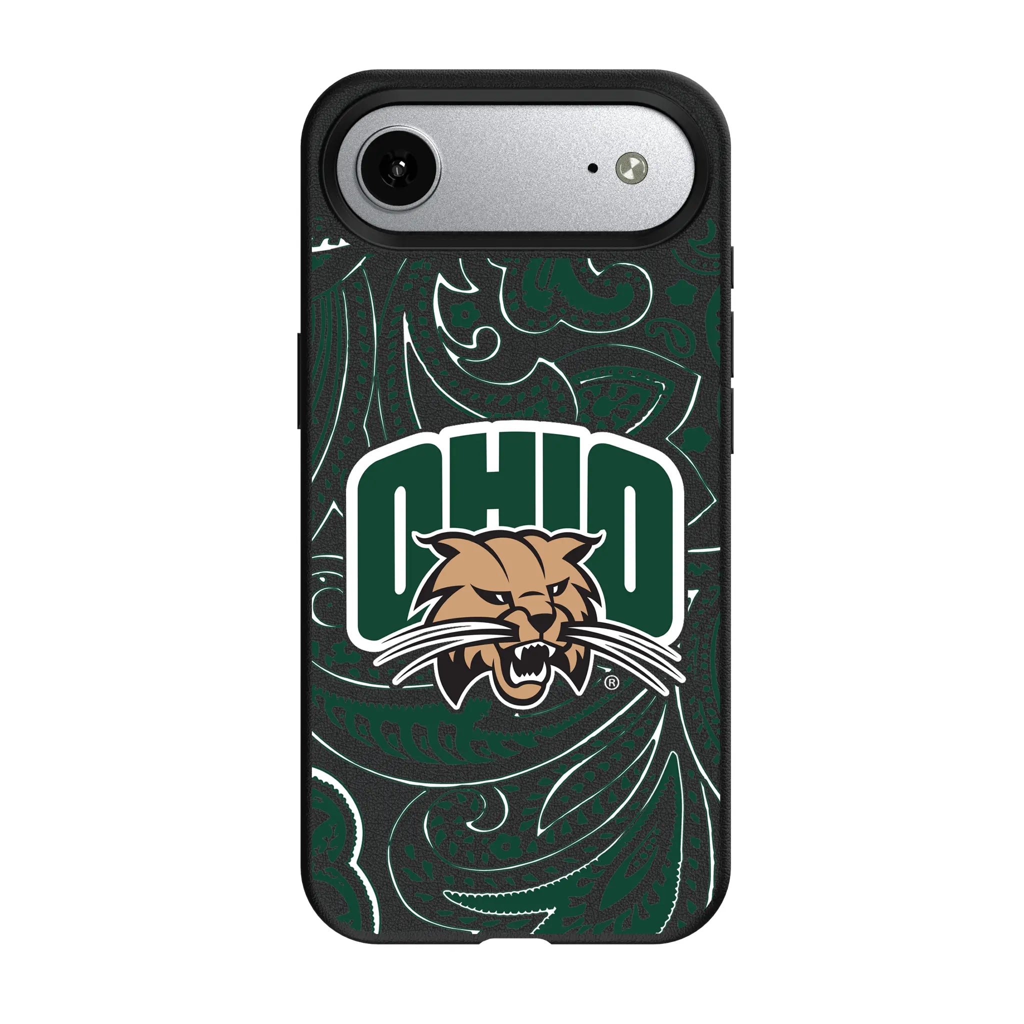 Ohio University Bobcats Paisley iPhone MagSafe Compatible Phone Case for Apple iPhone#Device_iPhone Air